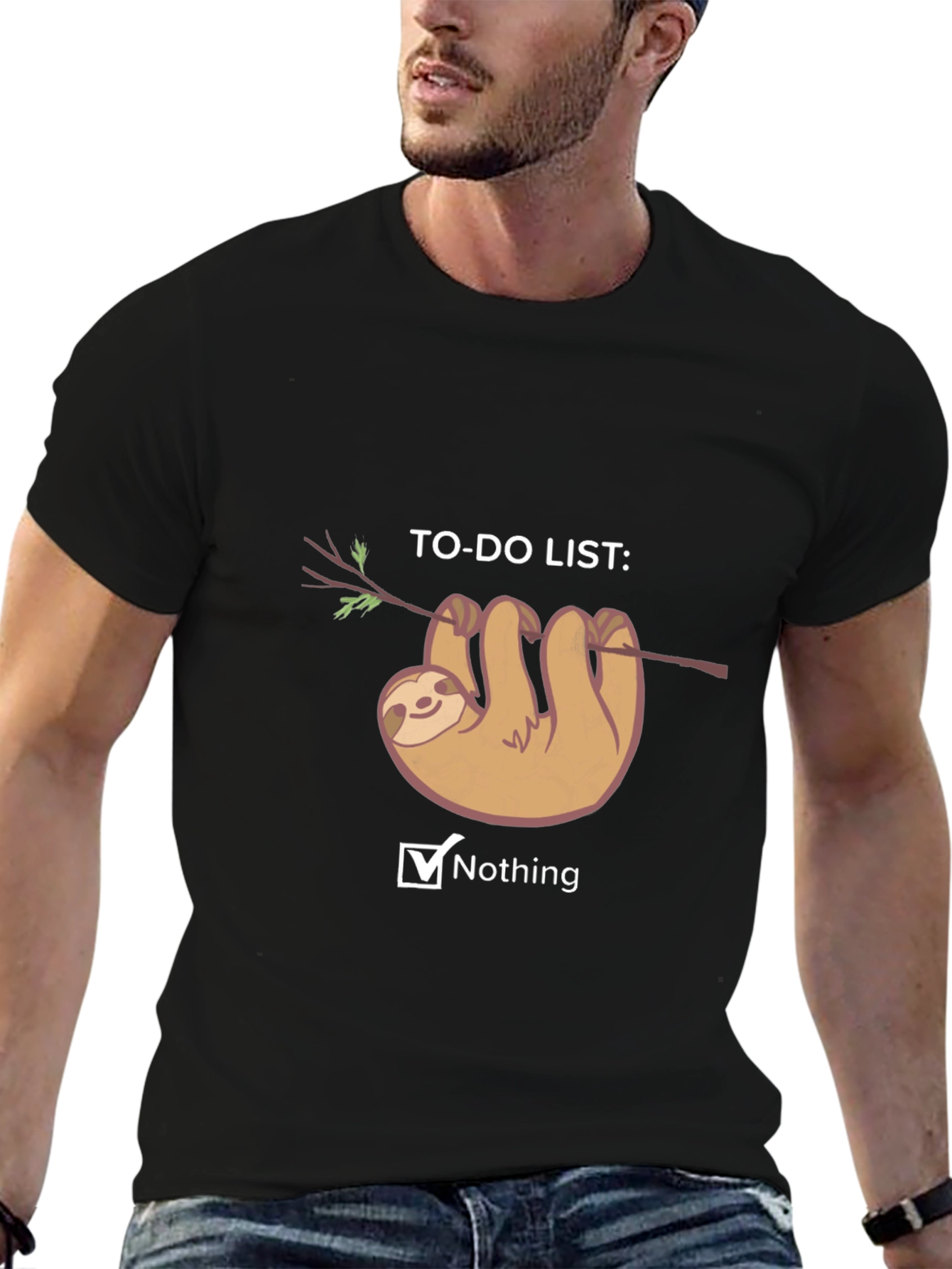 Sloth To-Do List Nothing T-Shirt