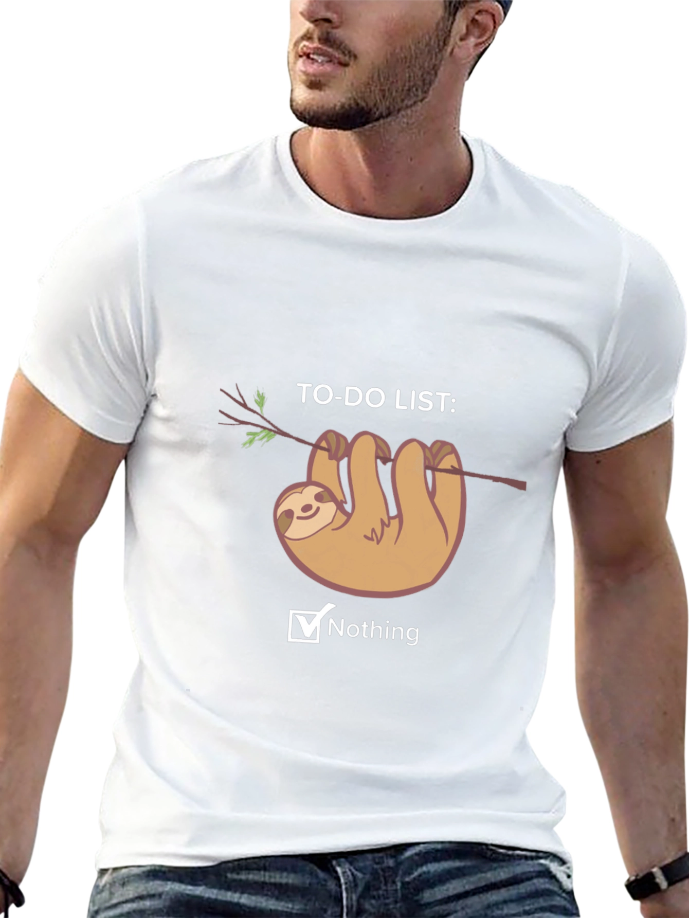 Sloth To-Do List Nothing T-Shirt