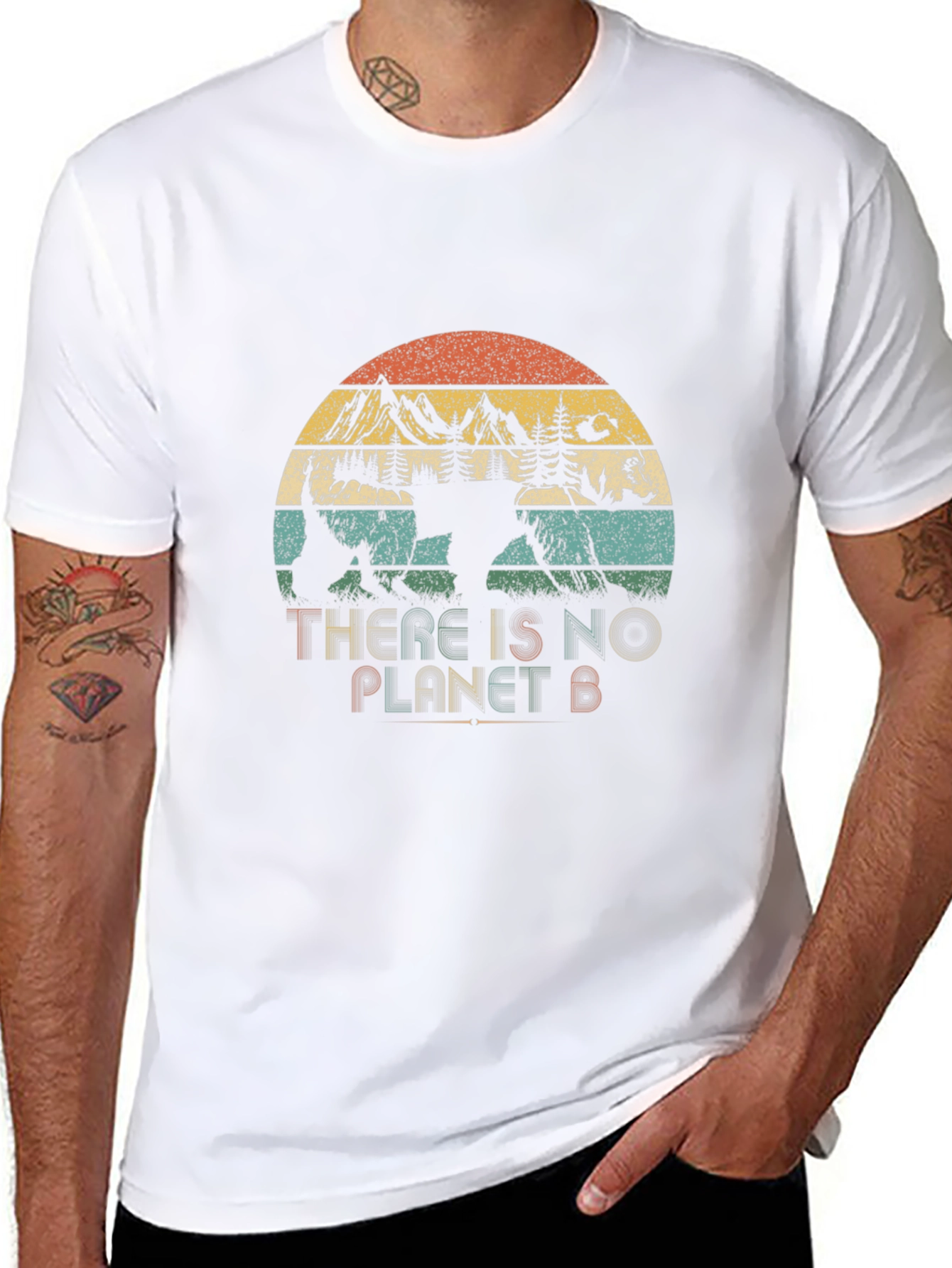 Eco-Friendly No Planet B Graphic Tee
