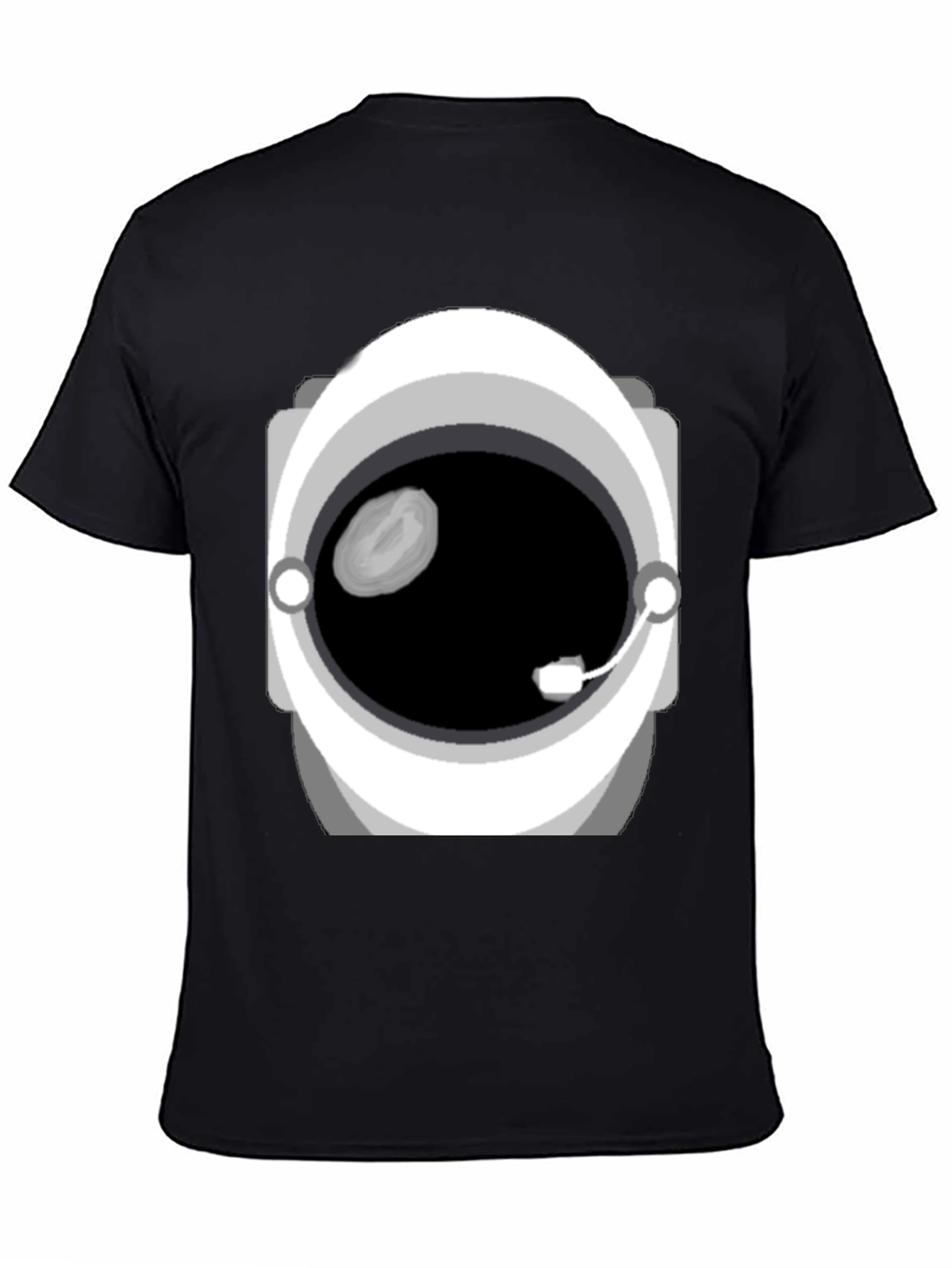 Astronaut Helmet Graphic Tee - Space Explorer Fashion
