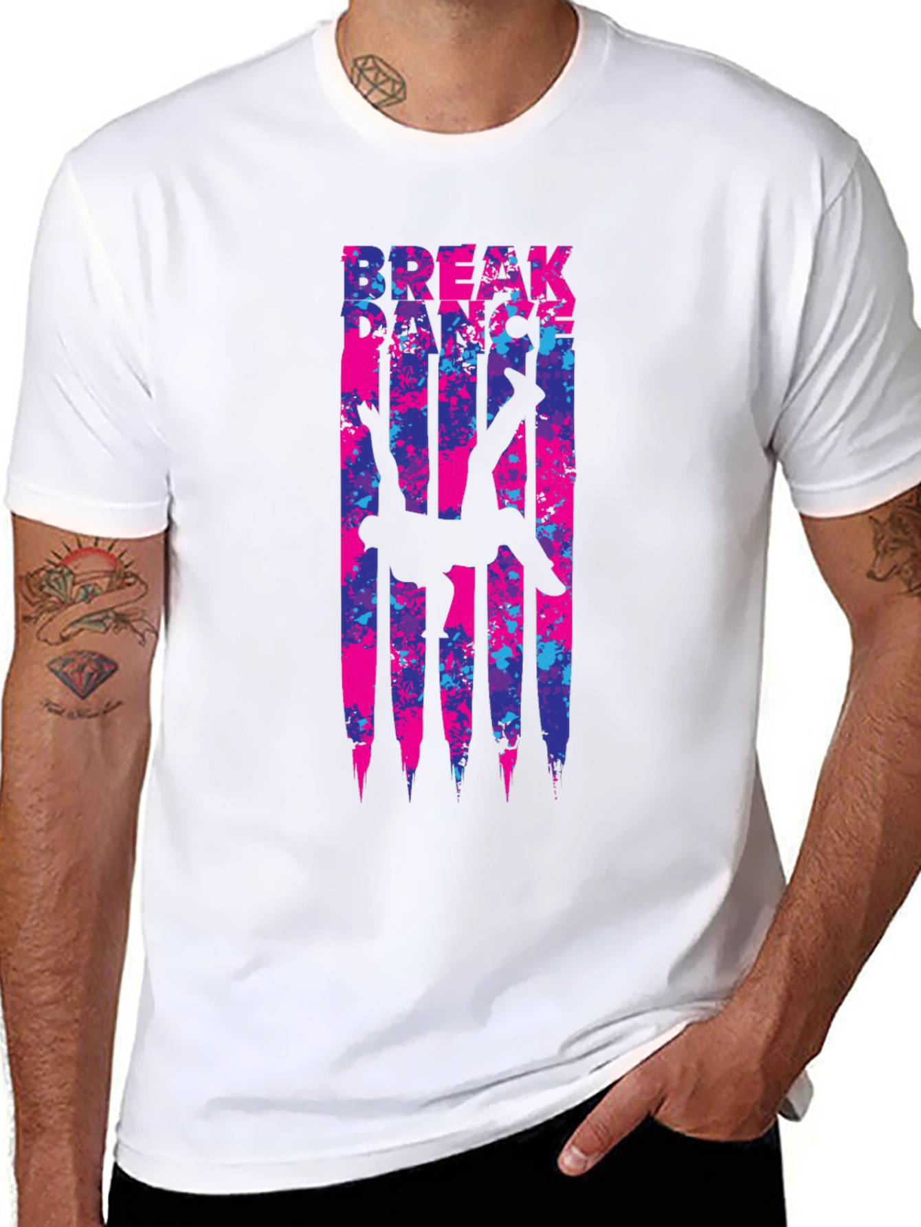 Break Dance T-Shirt - Urban Style Graphic Tee