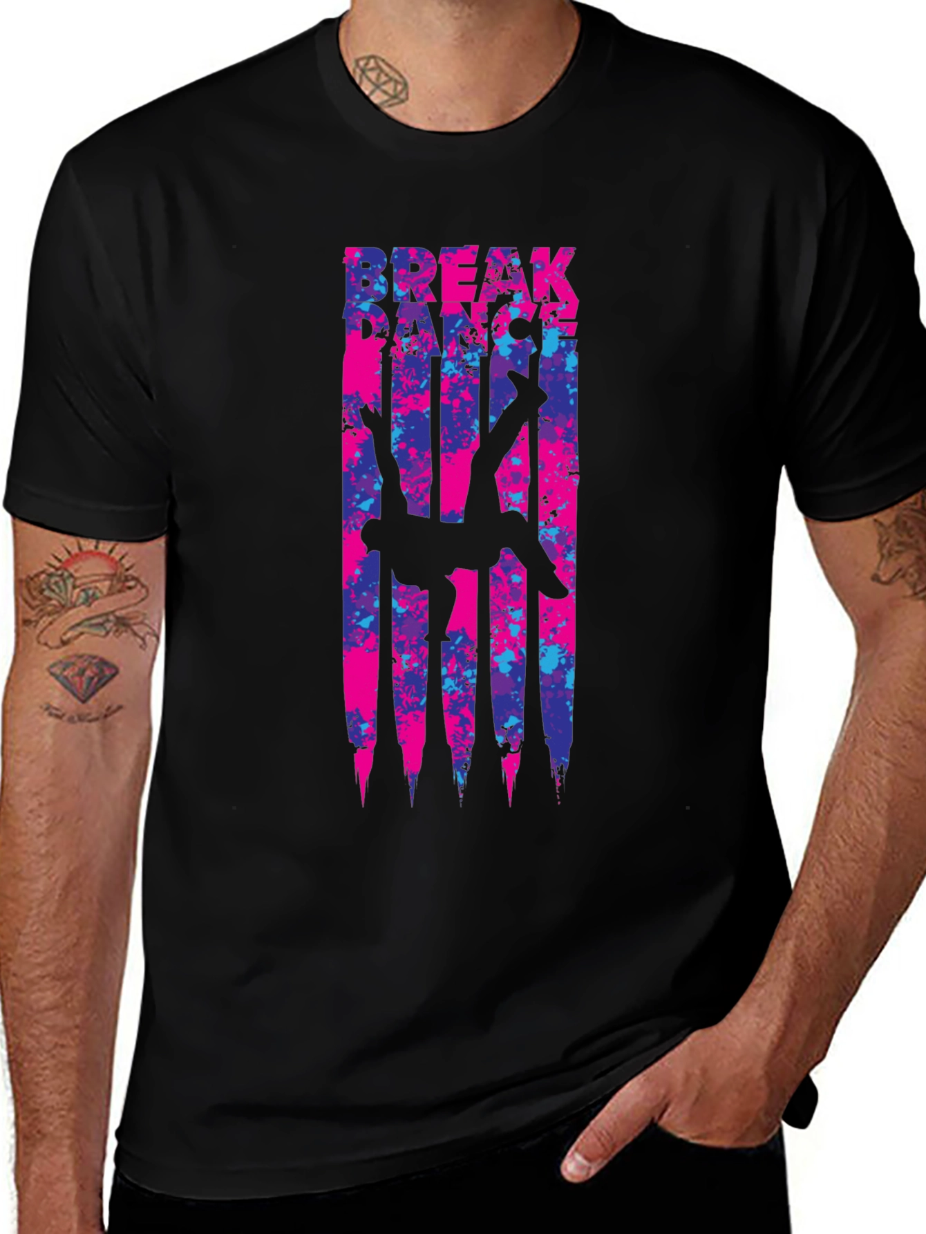 Break Dance T-Shirt - Urban Style Graphic Tee