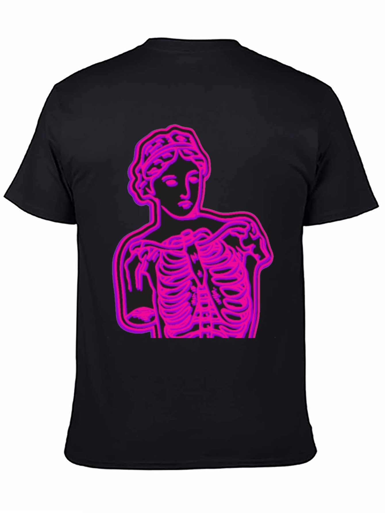 Neon Venus Ribcage Graphic Tee - Bold Streetwear
