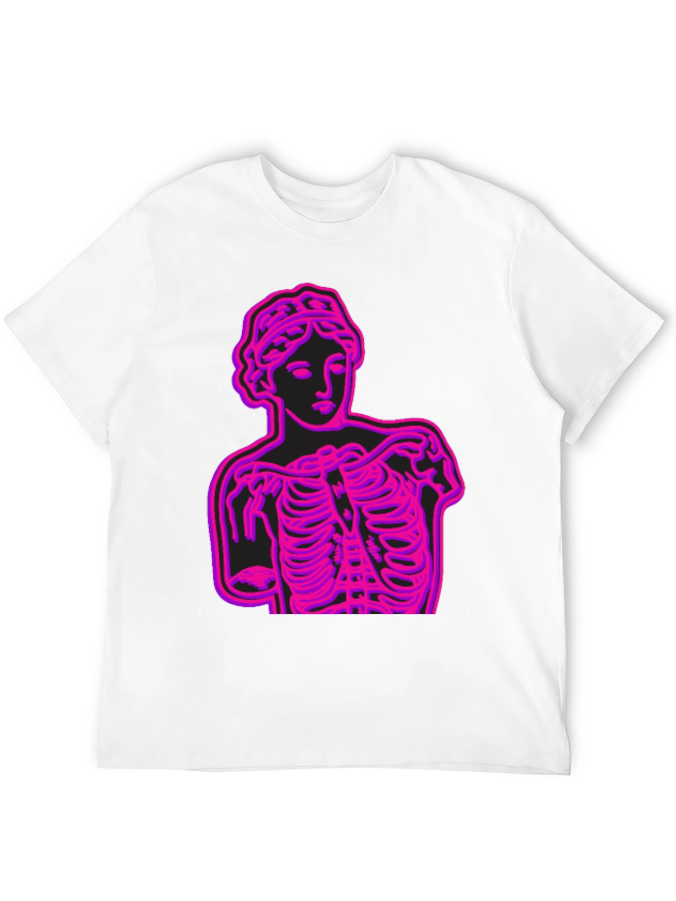Neon Venus Ribcage Graphic Tee - Bold Streetwear
