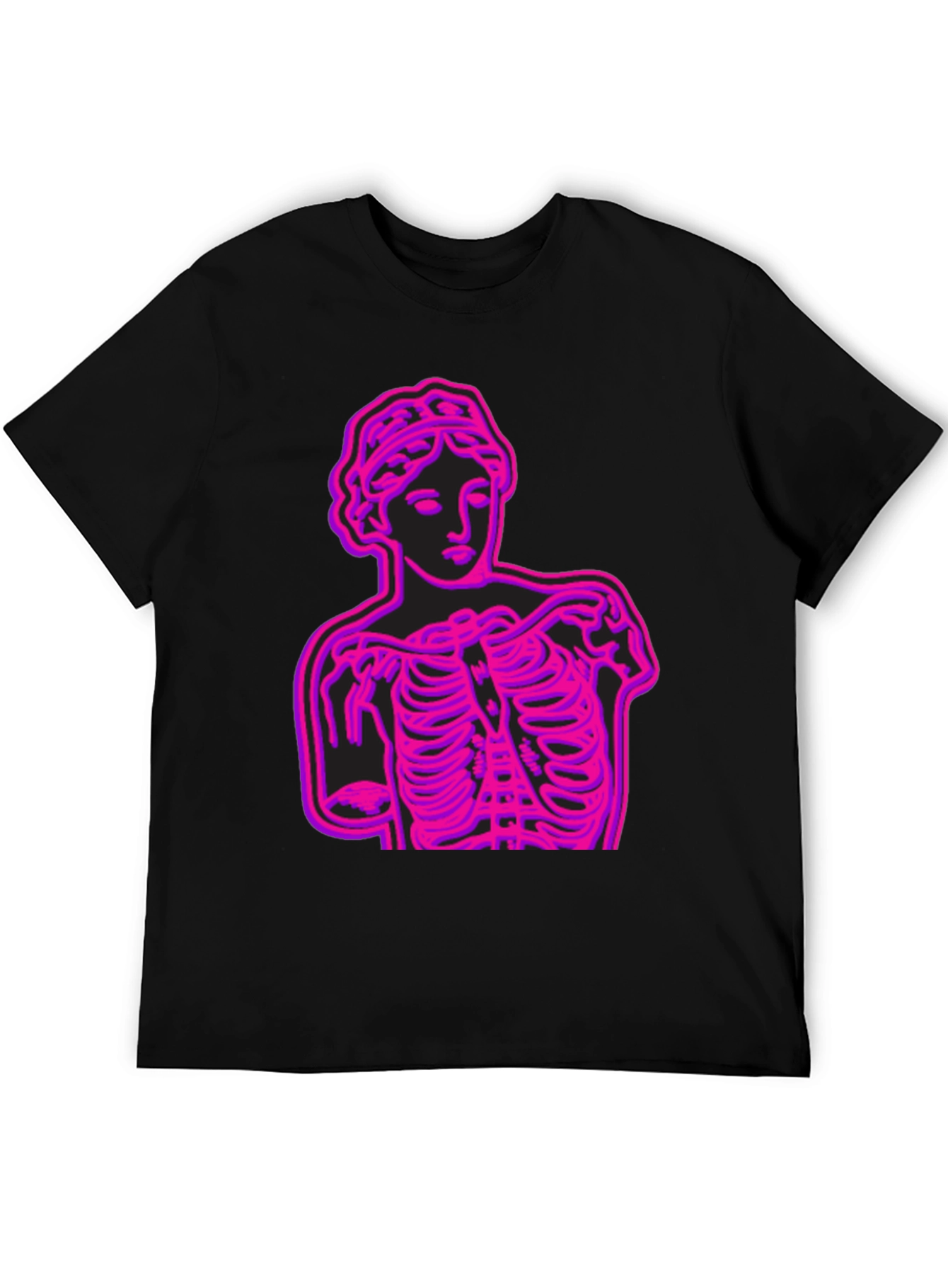 Neon Venus Ribcage Graphic Tee - Bold Streetwear