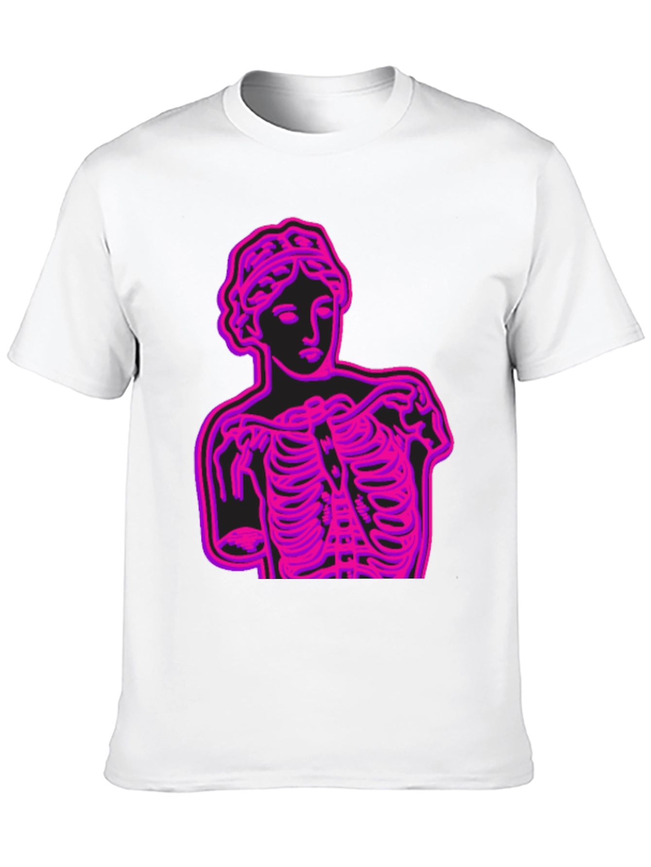 Neon Venus Ribcage Graphic Tee - Bold Streetwear