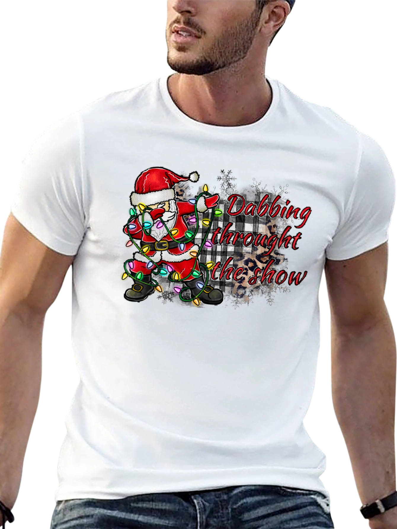 Dabbing Santa Christmas T-Shirt