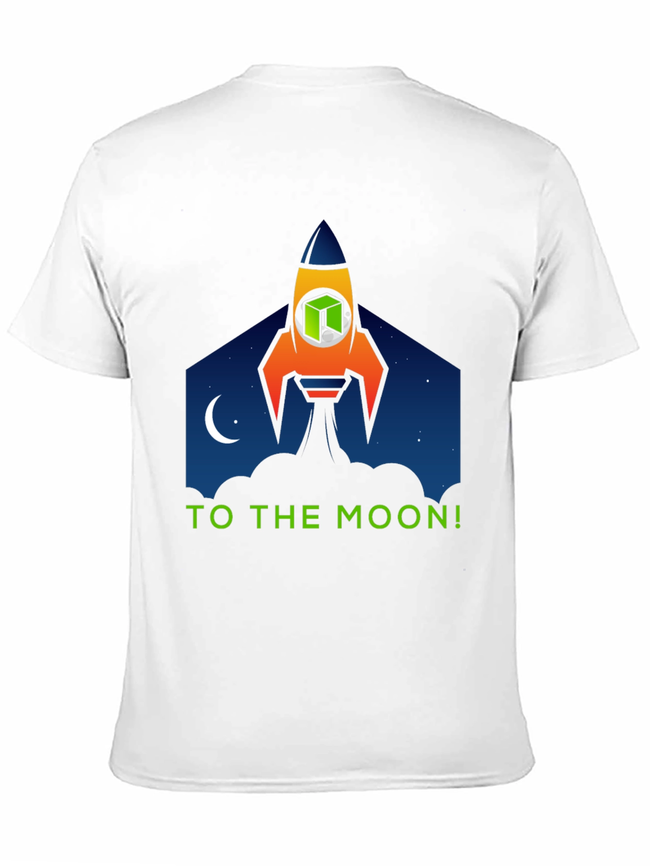 Neo Crypto Rocket T-Shirt: To The Moon!