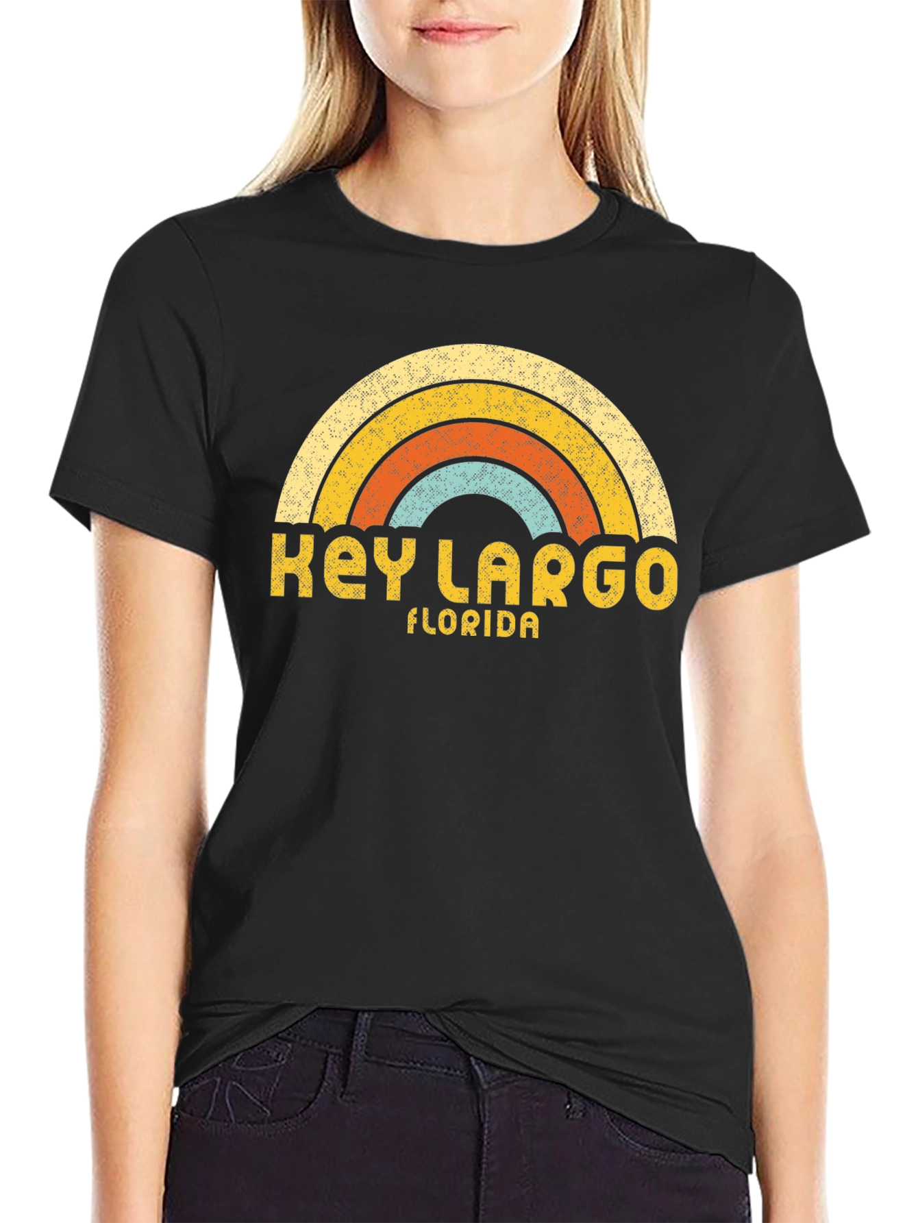 Key Largo Florida Rainbow T-Shirt