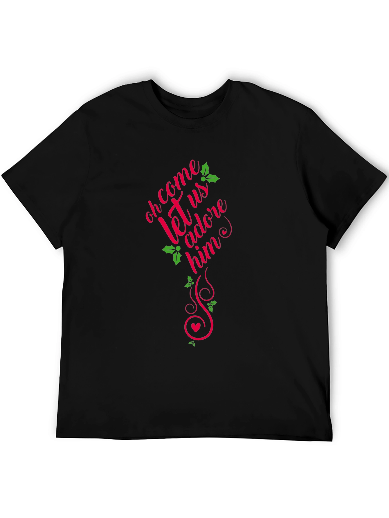 Oh Come Let Us Adore Him Christmas T-Shirt