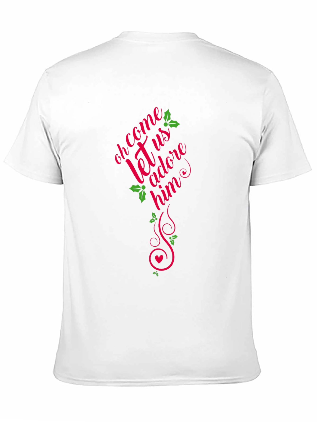 Oh Come Let Us Adore Him Christmas T-Shirt