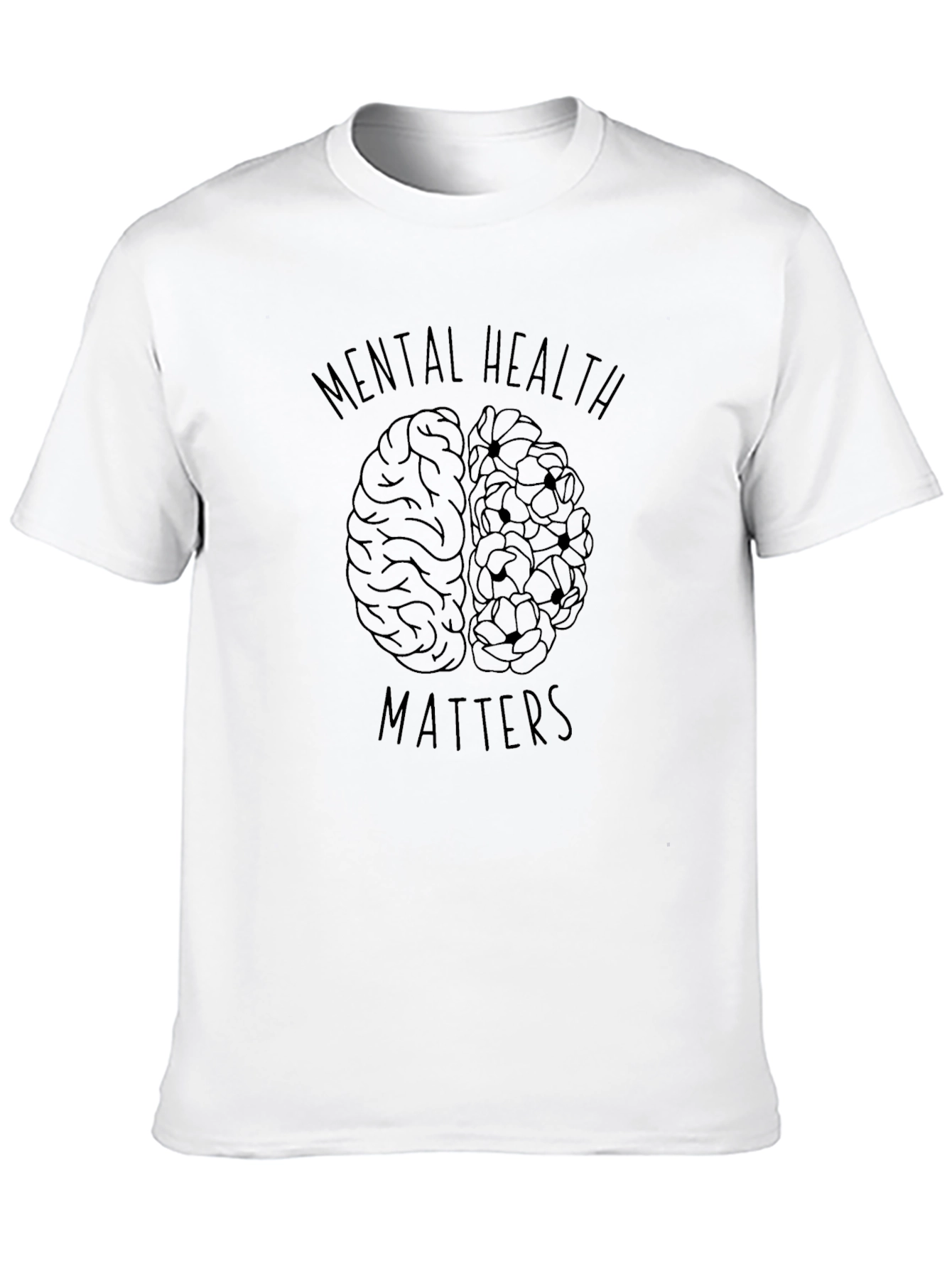 Mental Health Matters Brain T-Shirt