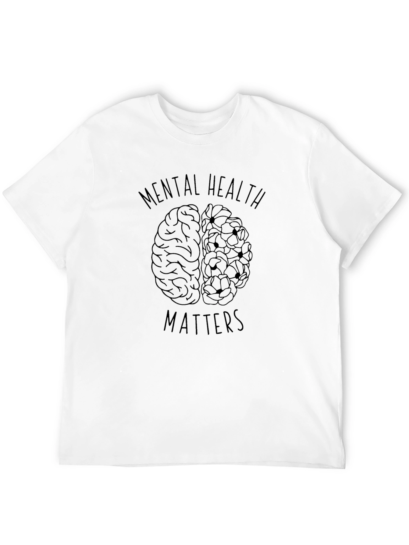 Mental Health Matters Brain T-Shirt