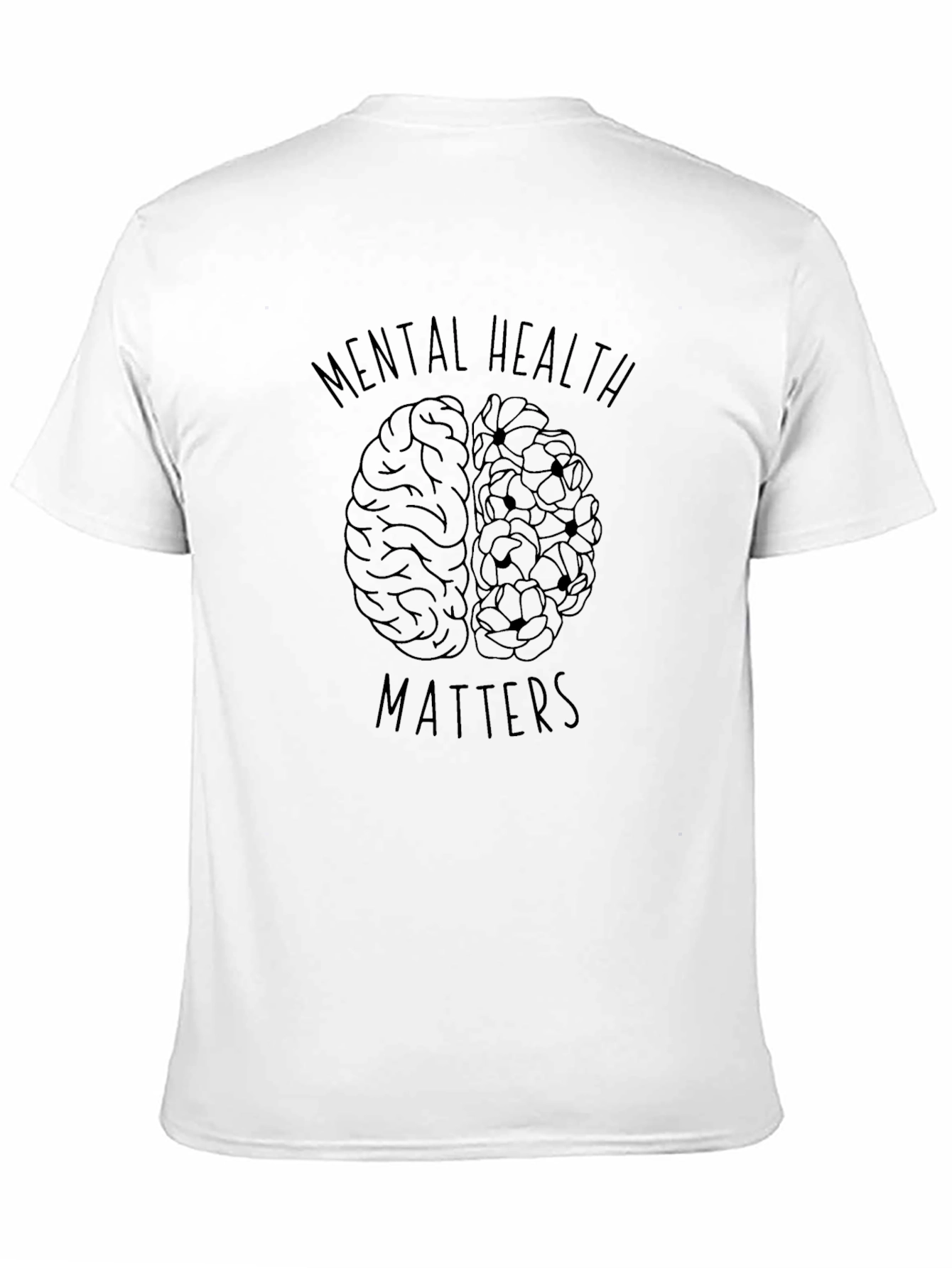 Mental Health Matters Brain T-Shirt