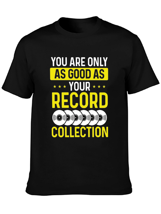 Record Collection T-Shirt - Music Lover Tee
