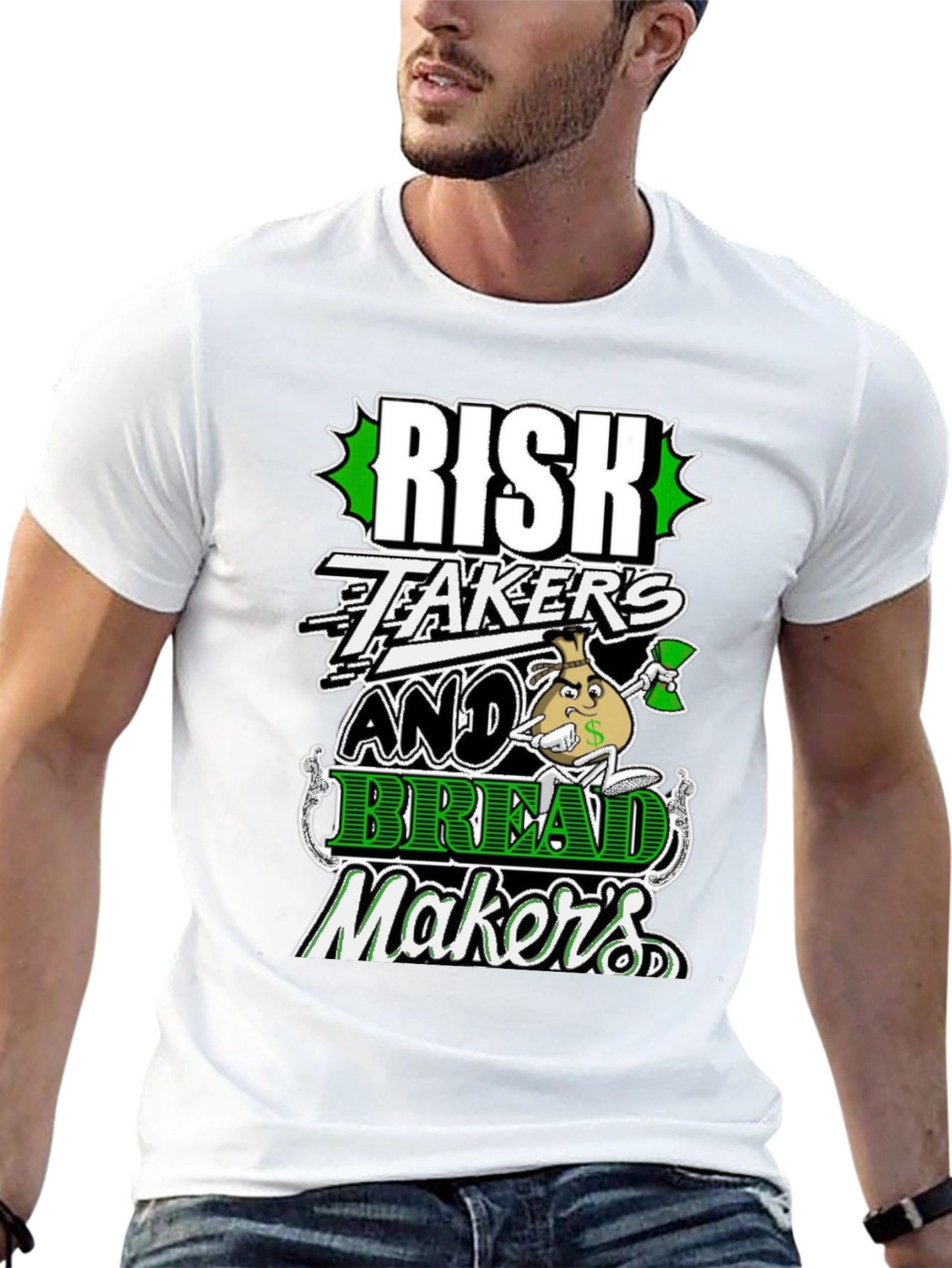 Risk Takers and Bread Makers Graphic Tee