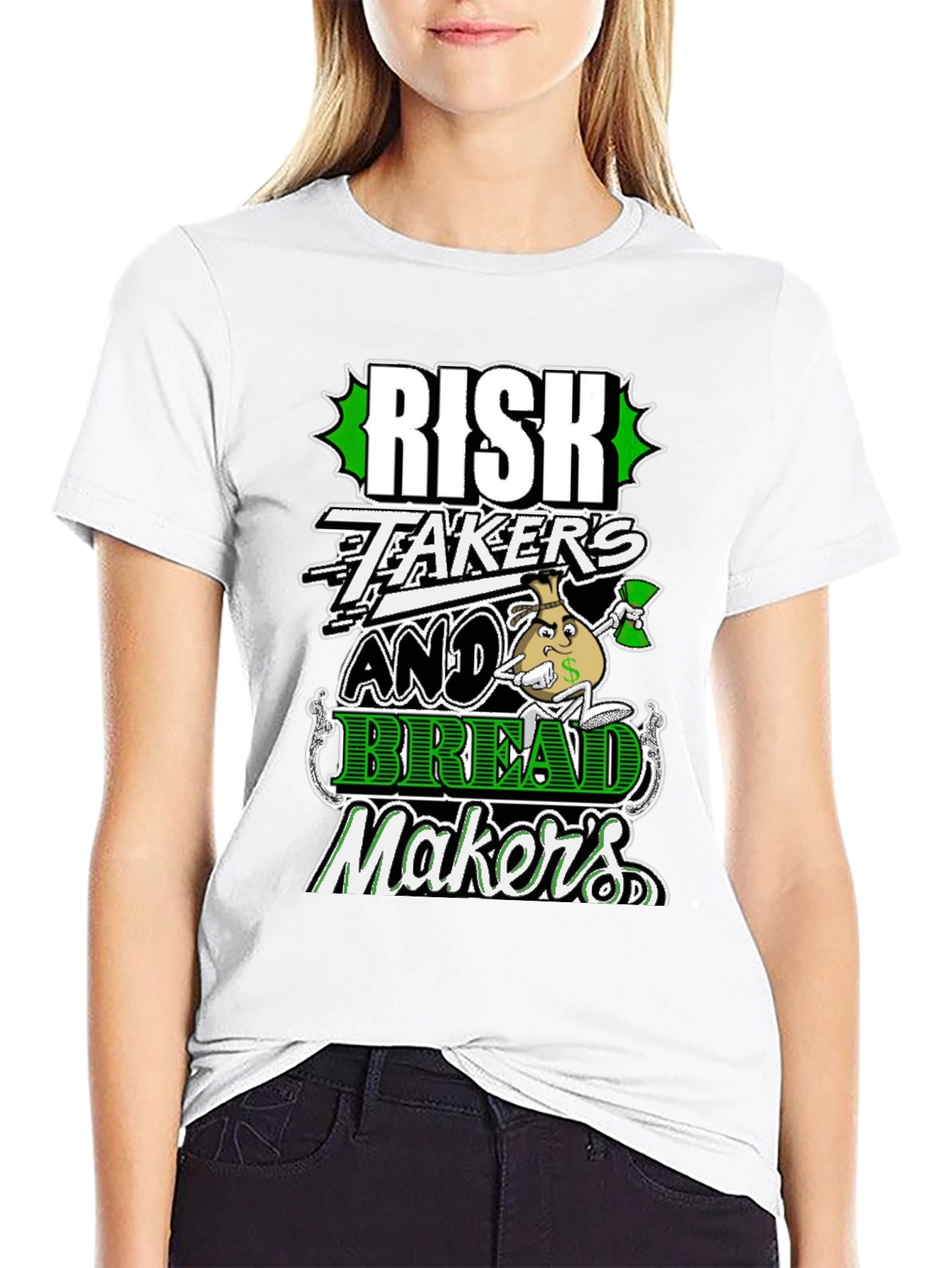 Risk Takers and Bread Makers Graphic Tee