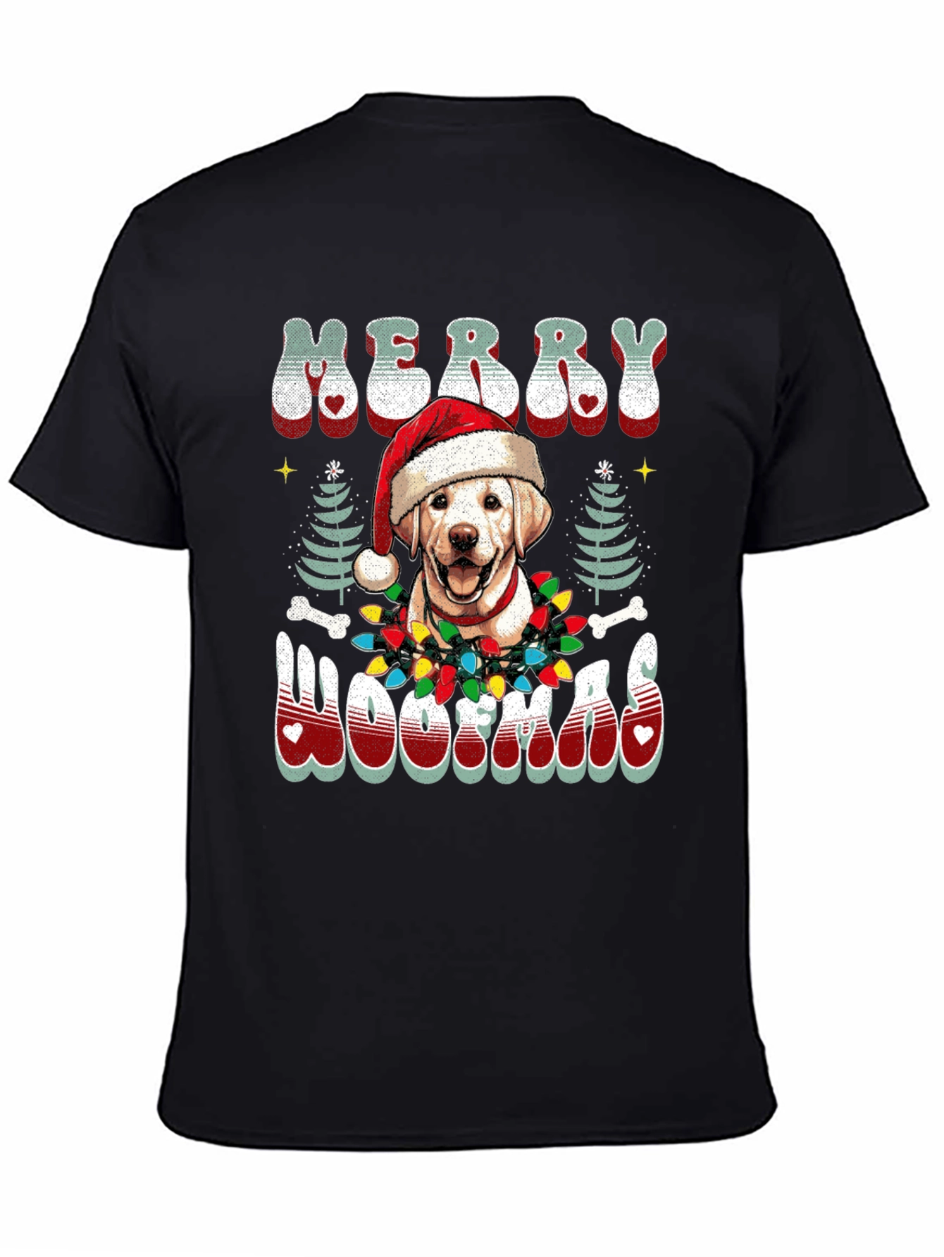 Merry Woofmas Dog Christmas T-Shirt