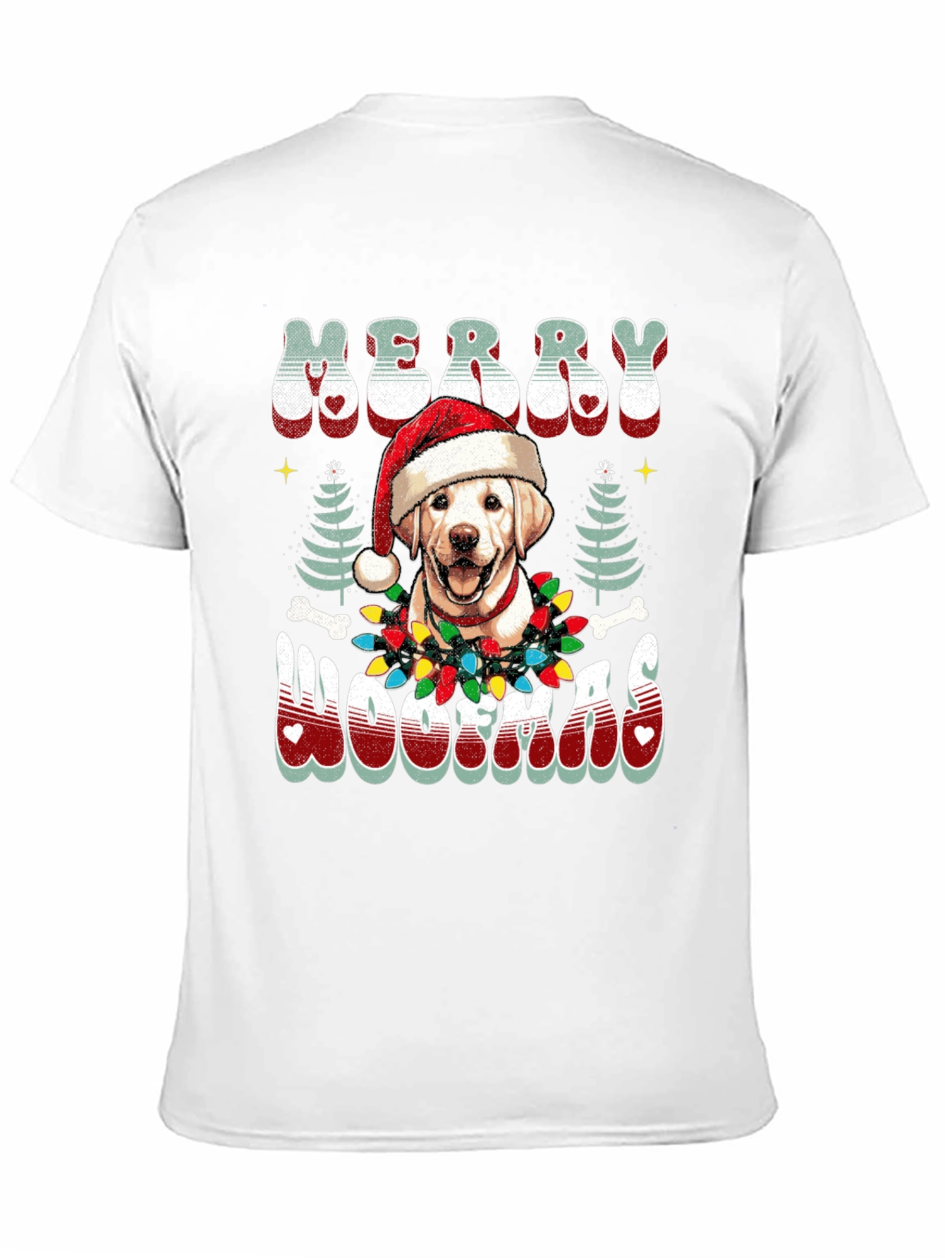 Merry Woofmas Dog Christmas T-Shirt