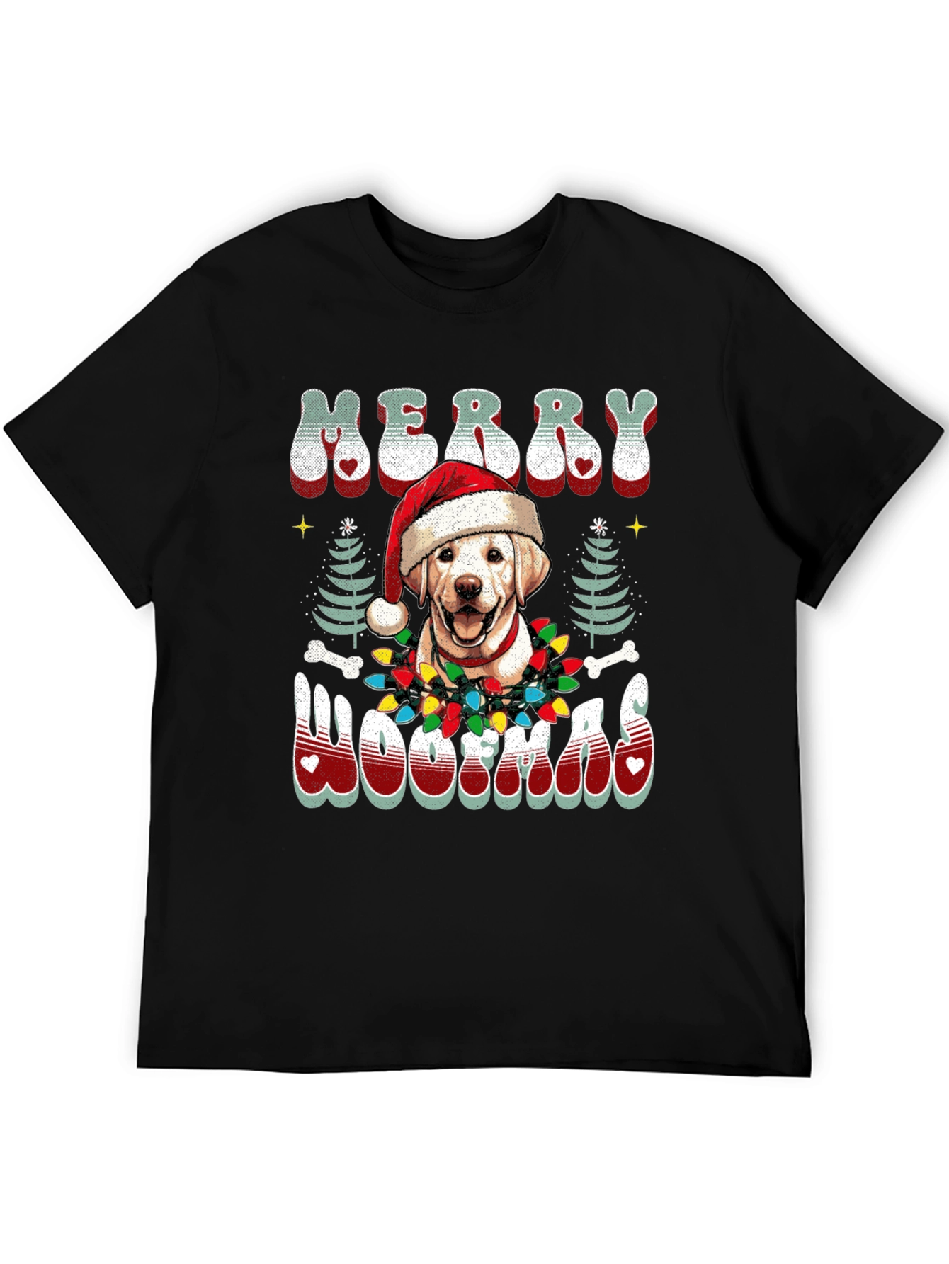 Merry Woofmas Dog Christmas T-Shirt