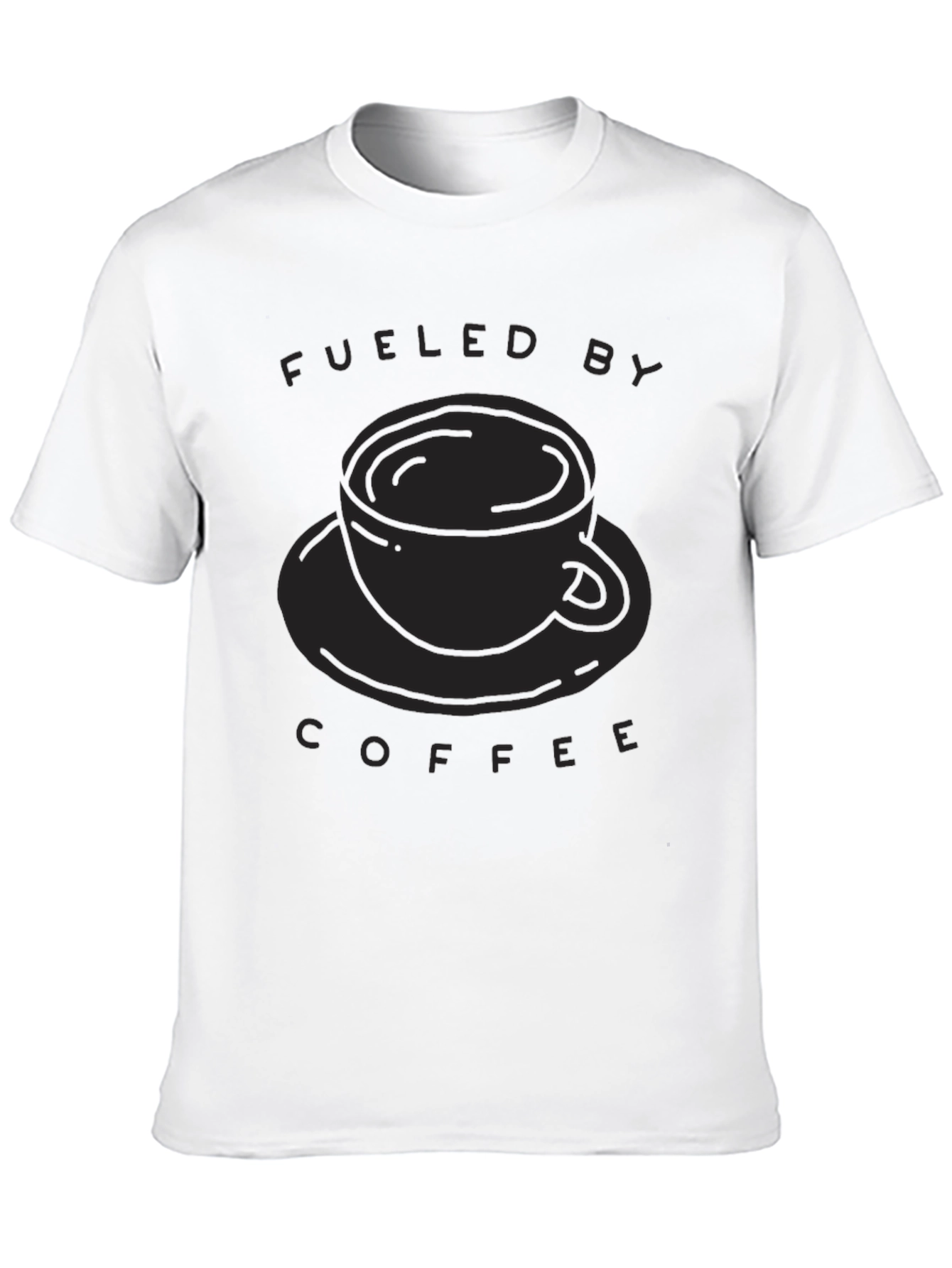 Fueled By Coffee T-Shirt - Black