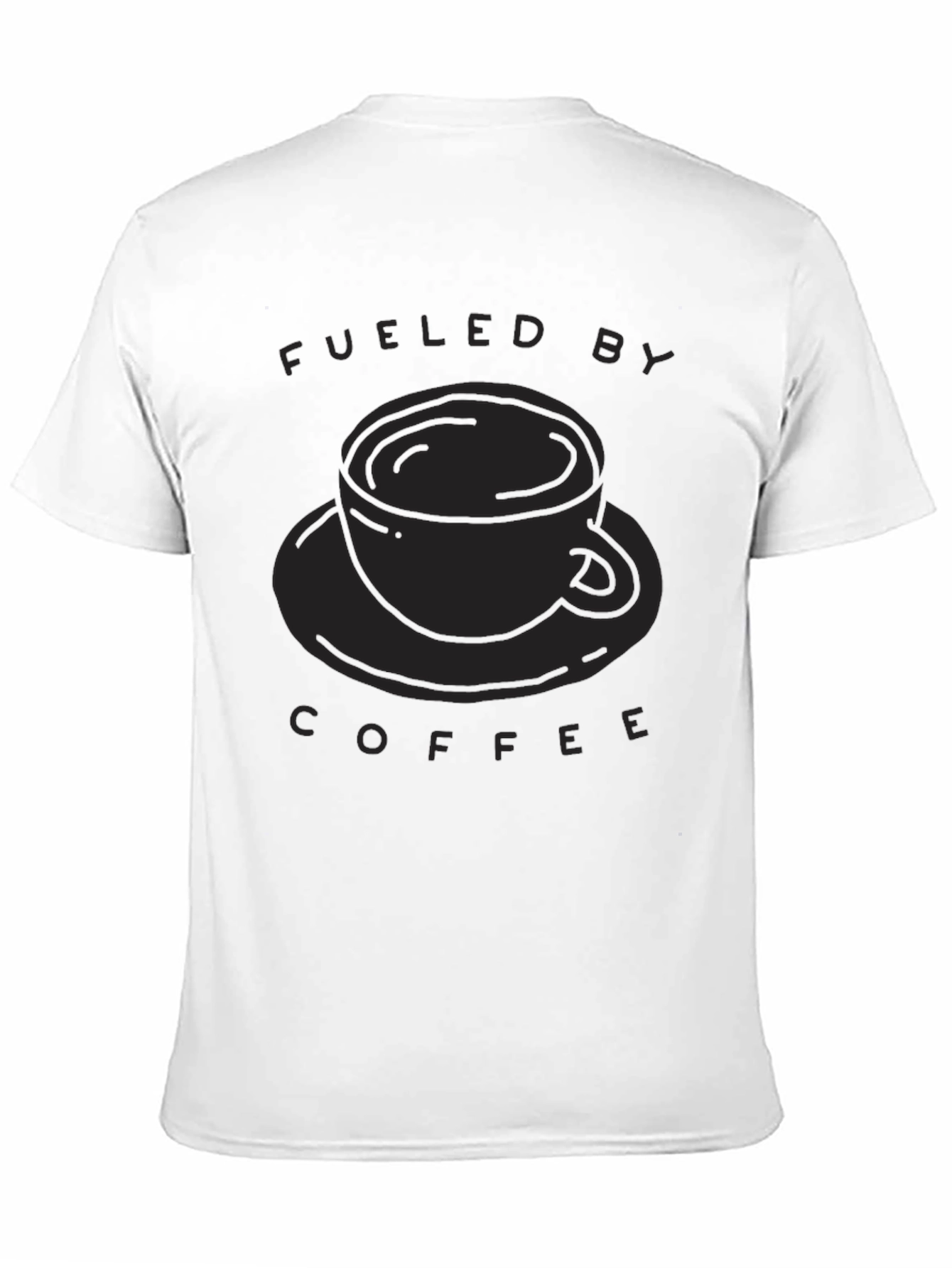 Fueled By Coffee T-Shirt - Black