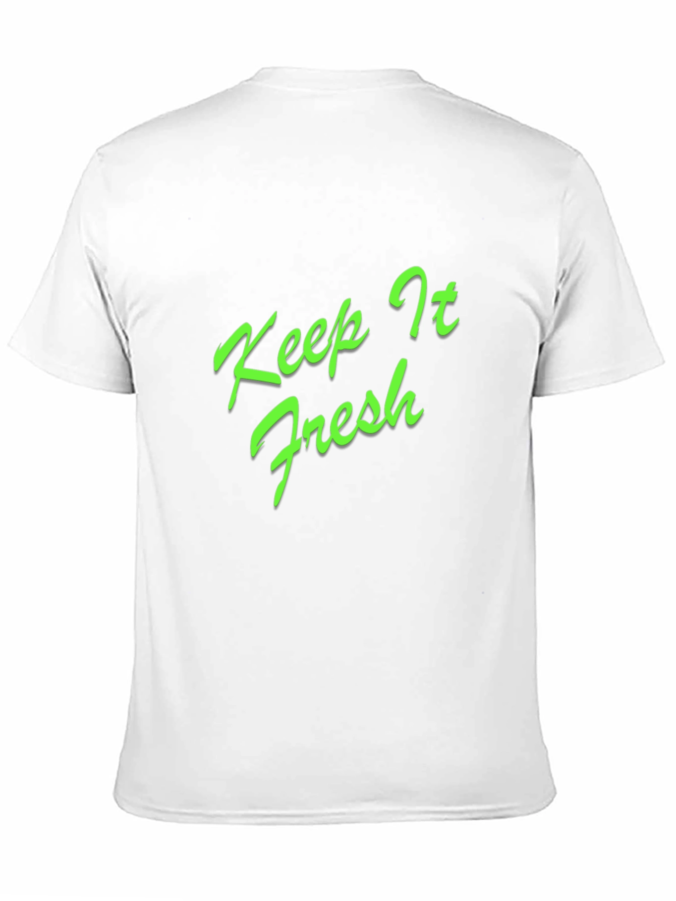 Keep It Fresh Black Graphic Tee