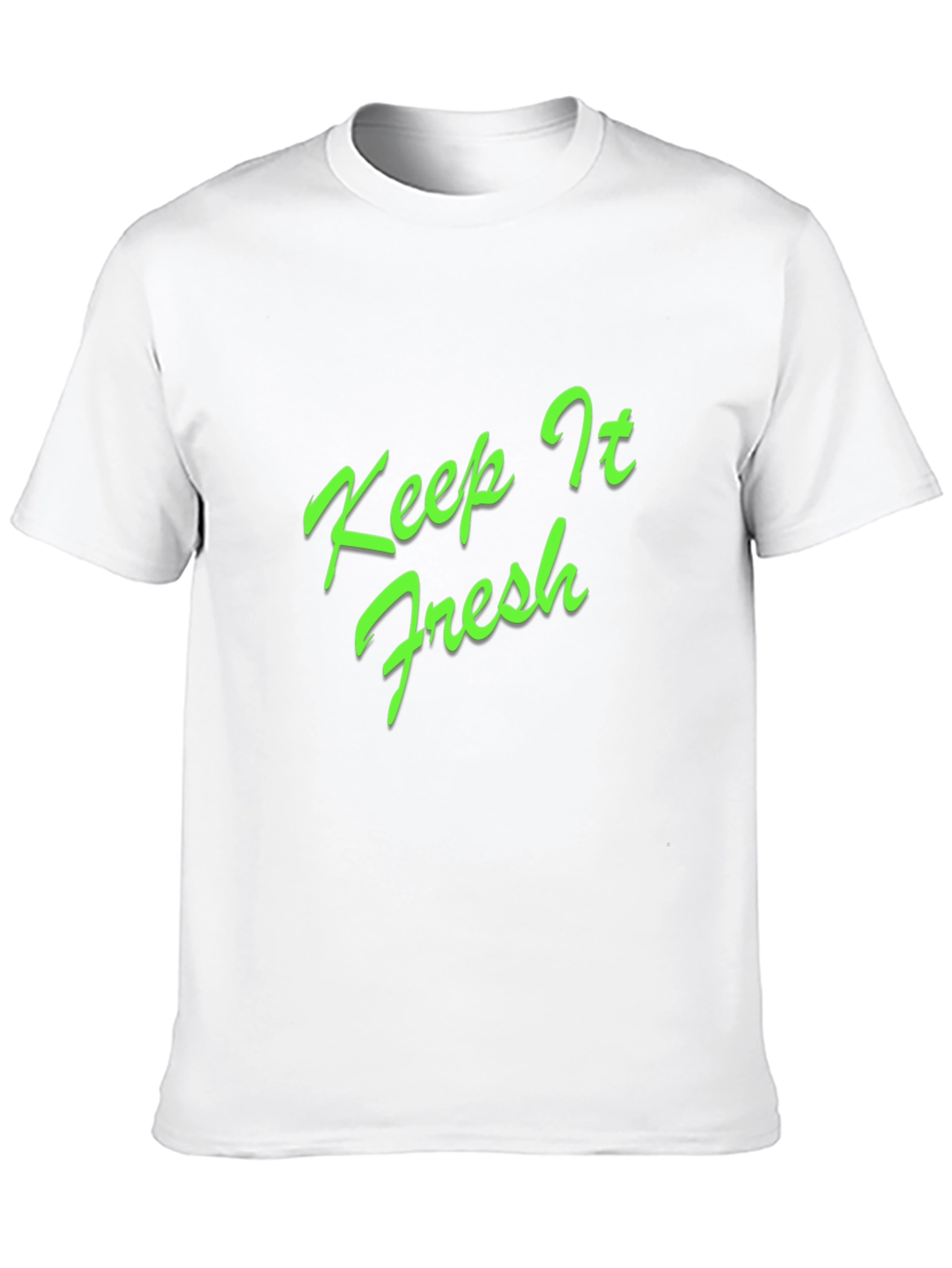Keep It Fresh Black Graphic Tee