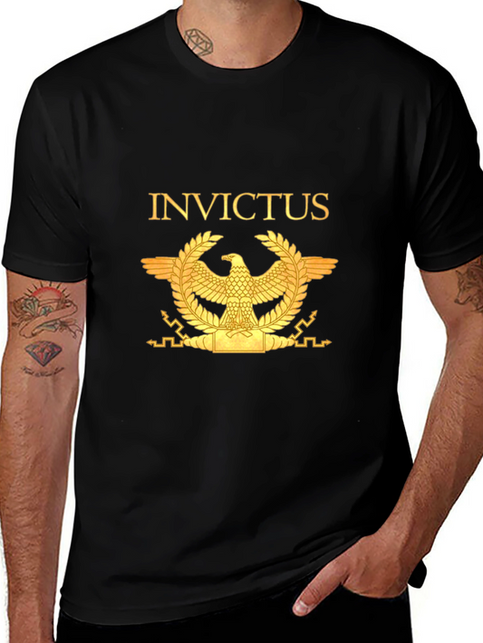 Invictus Eagle Graphic T-Shirt - Black