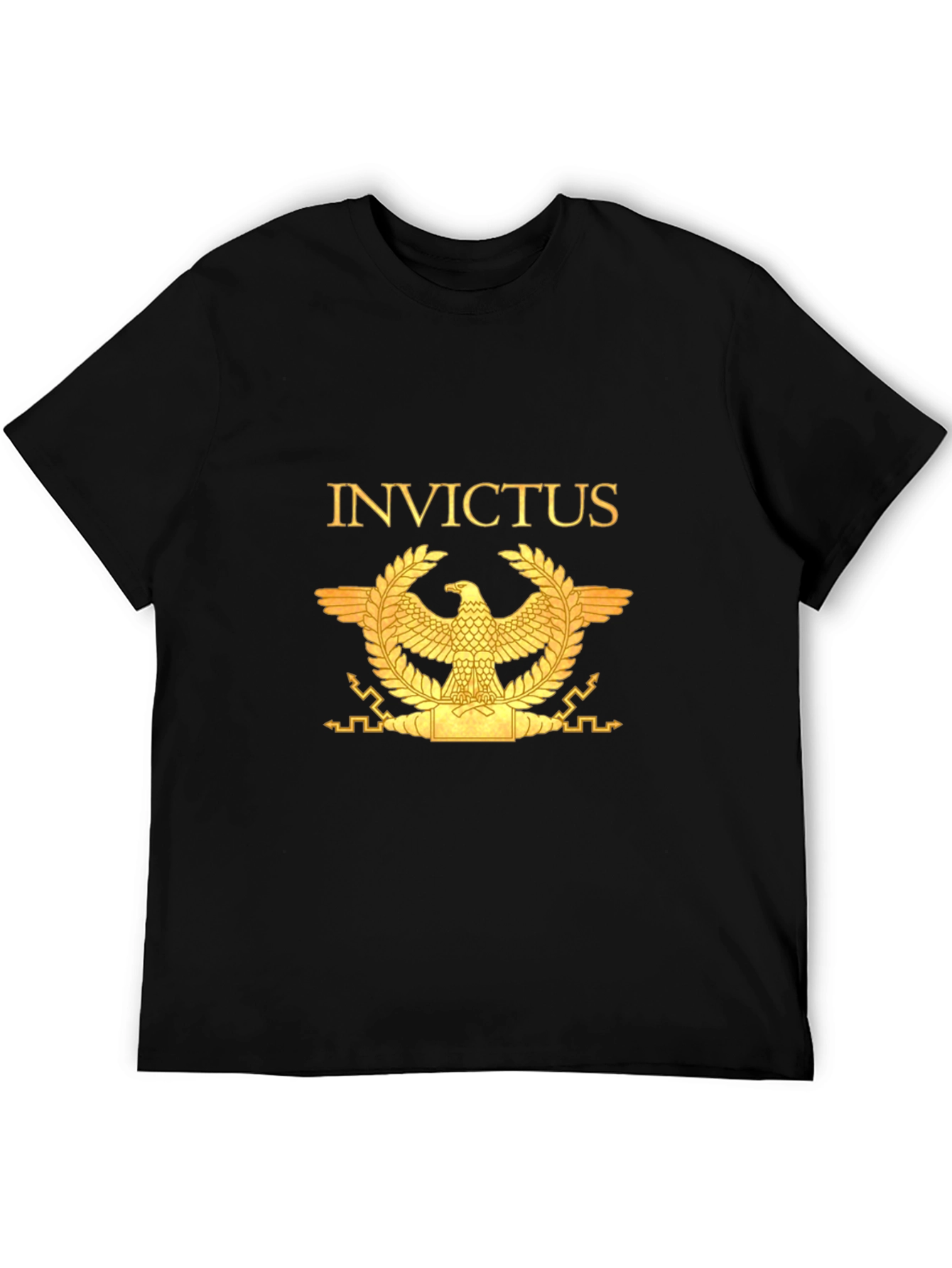Invictus Eagle Graphic T-Shirt - Black