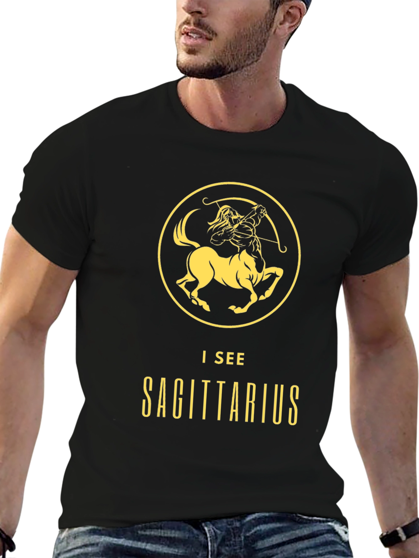 Sagittarius Zodiac Sign Graphic T-Shirt