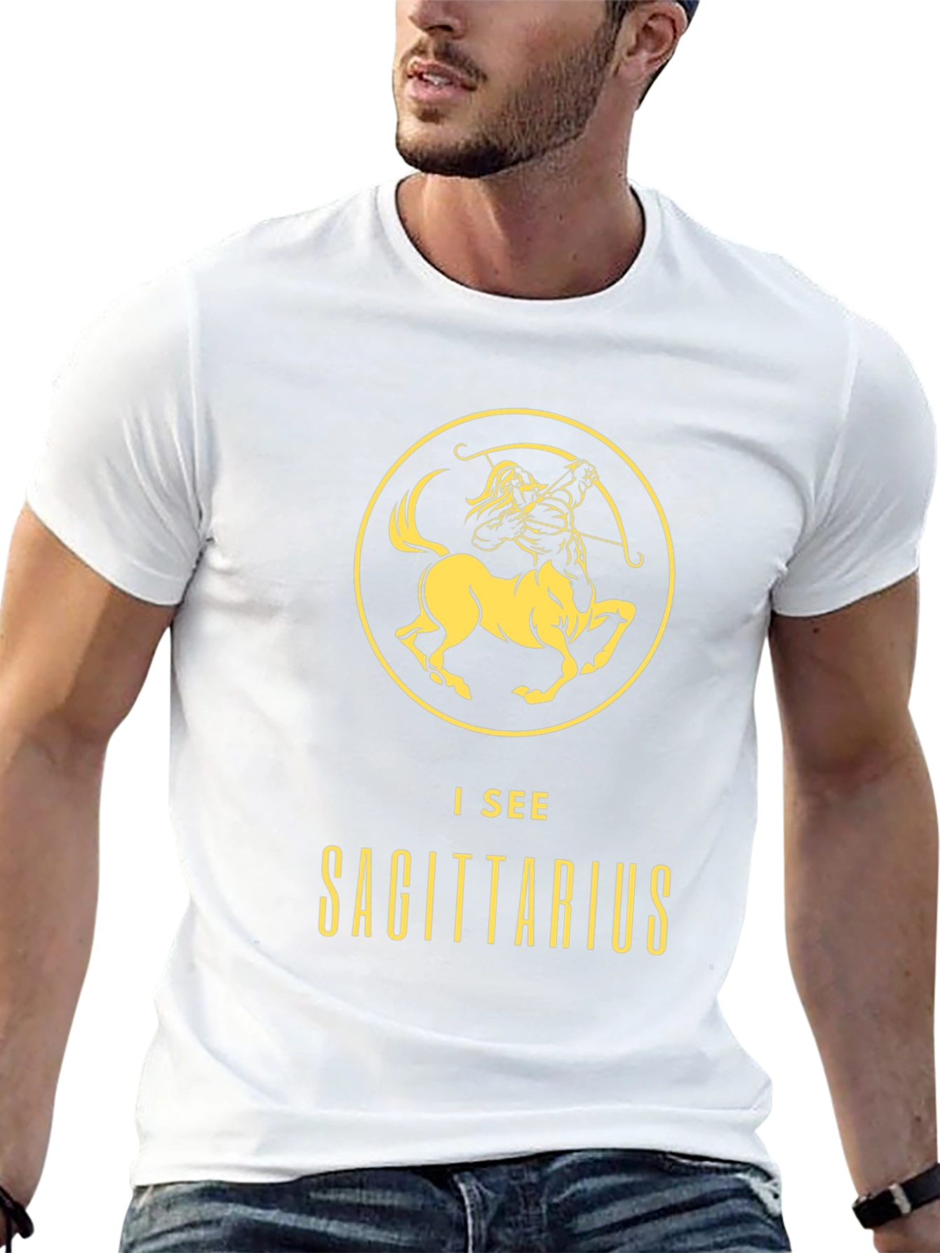 Sagittarius Zodiac Sign Graphic T-Shirt