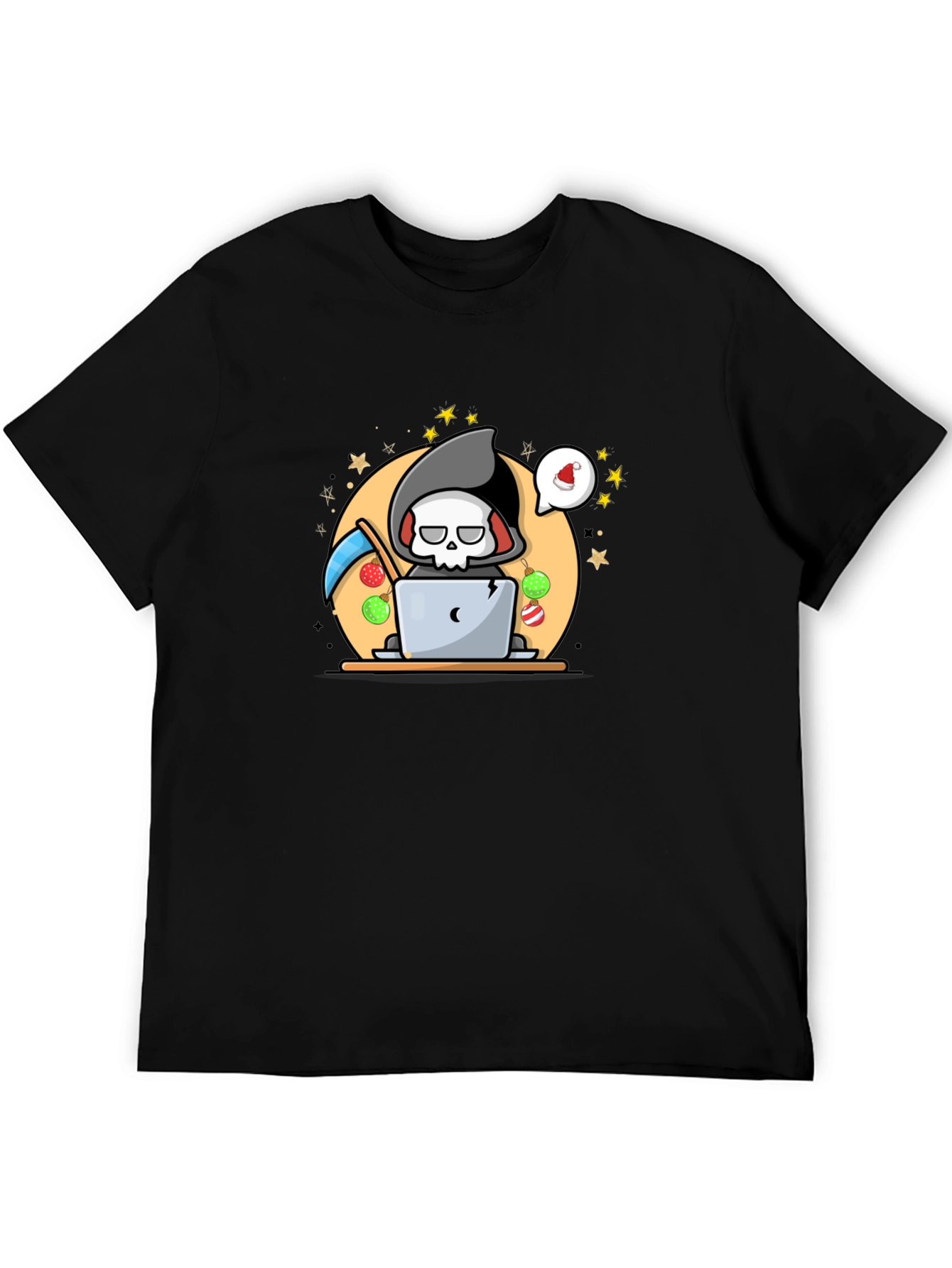 Grim Reaper Christmas T-Shirt