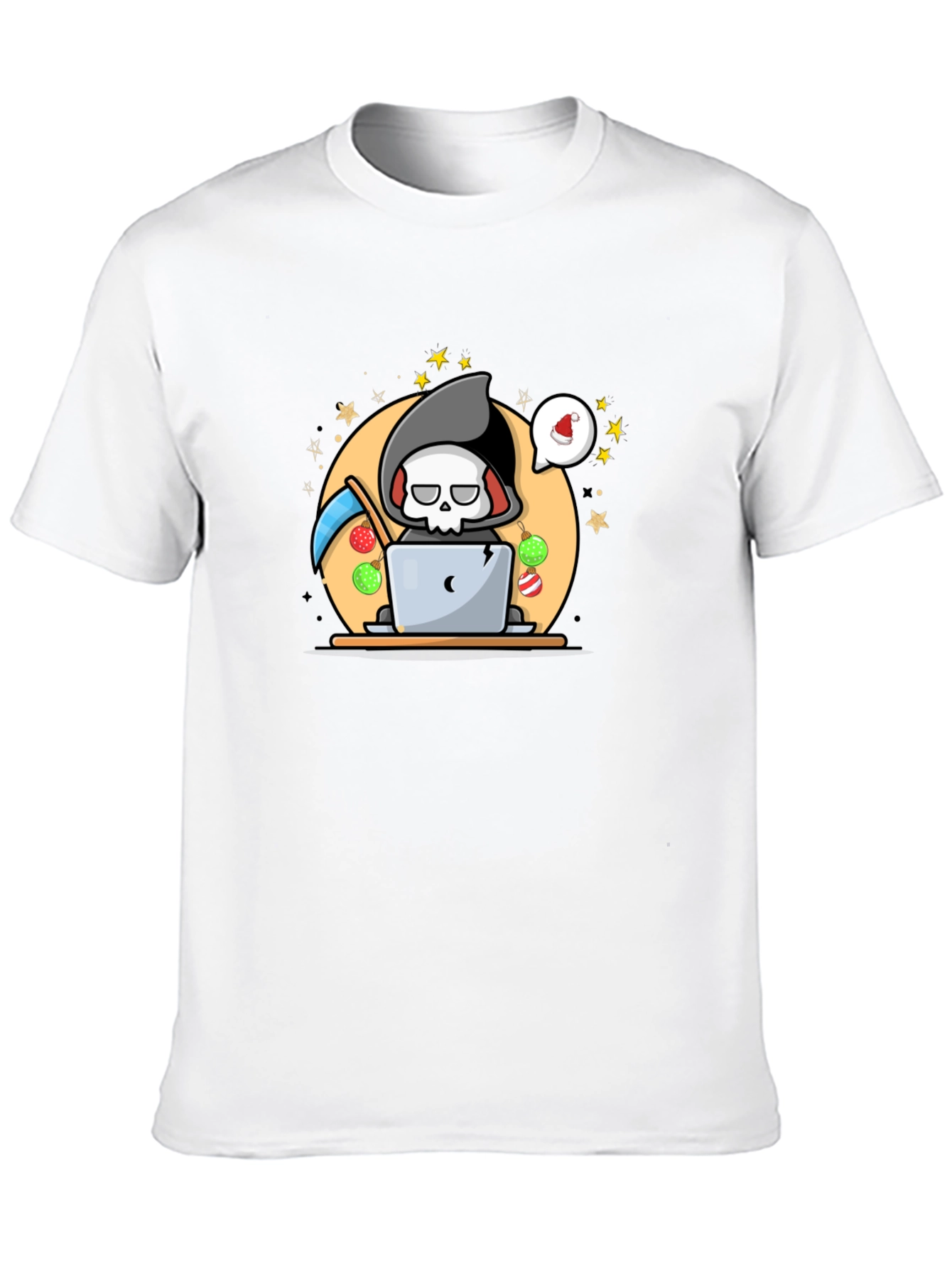 Grim Reaper Christmas T-Shirt