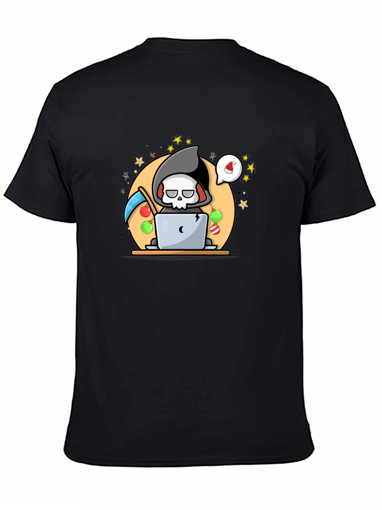 Grim Reaper Christmas T-Shirt