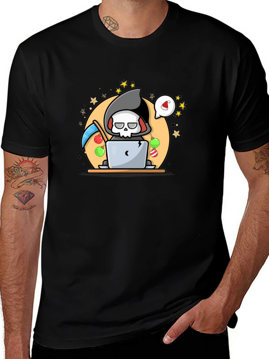 Grim Reaper Christmas T-Shirt