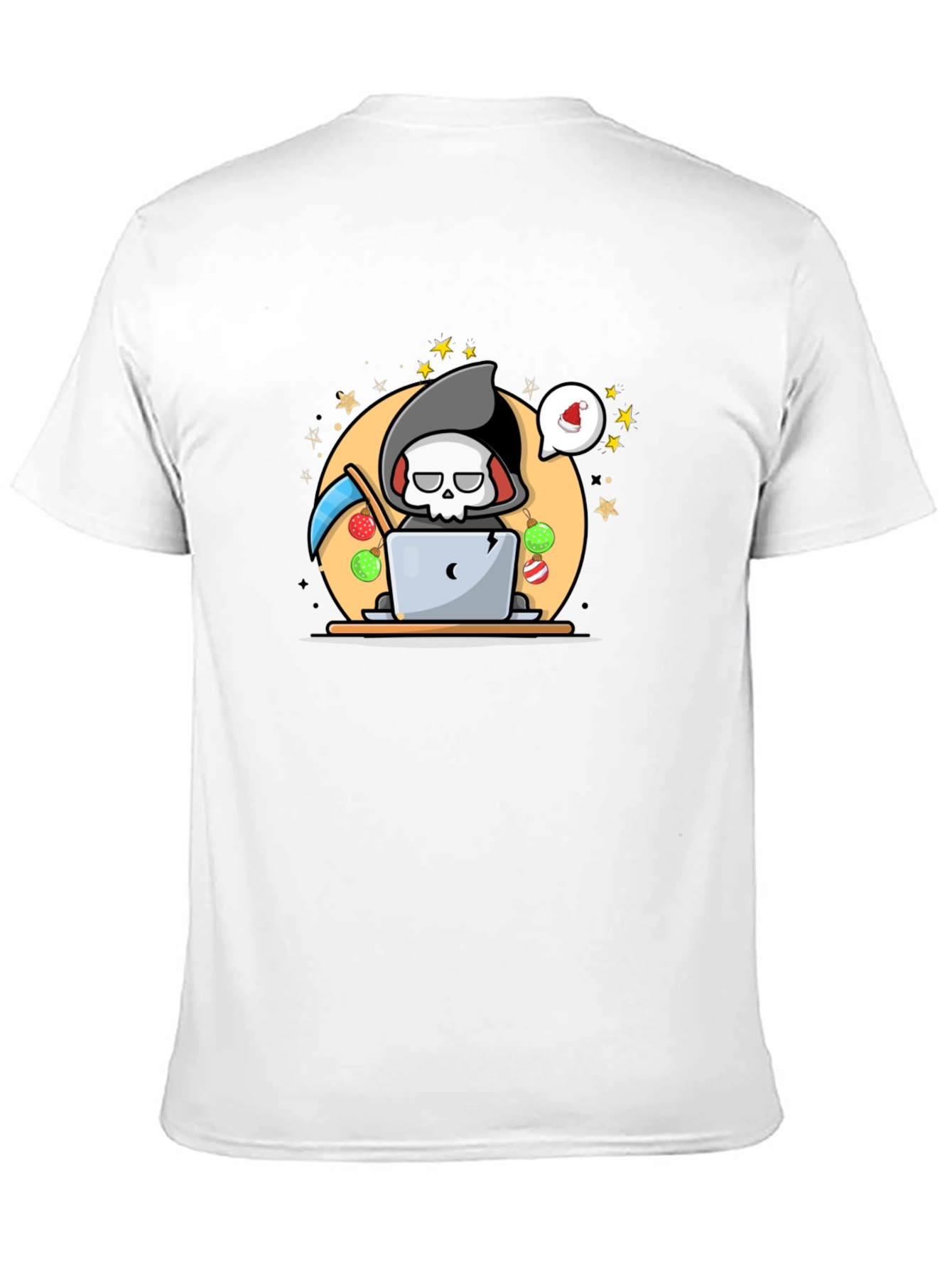 Grim Reaper Christmas T-Shirt