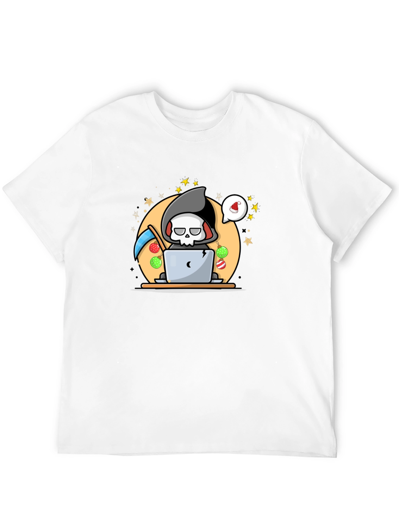 Grim Reaper Christmas T-Shirt