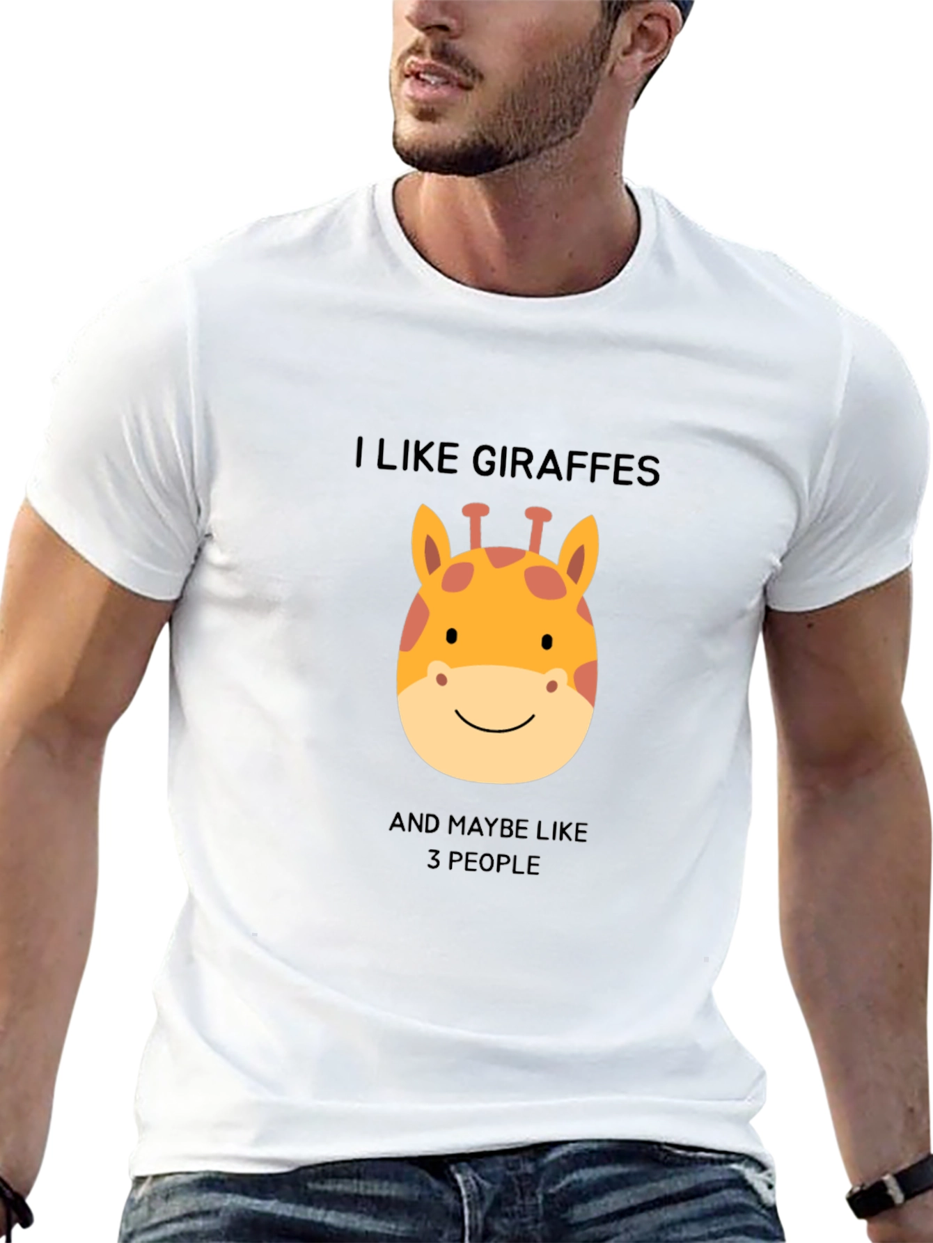I Like Giraffes T-Shirt - Funny Animal Lover Tee