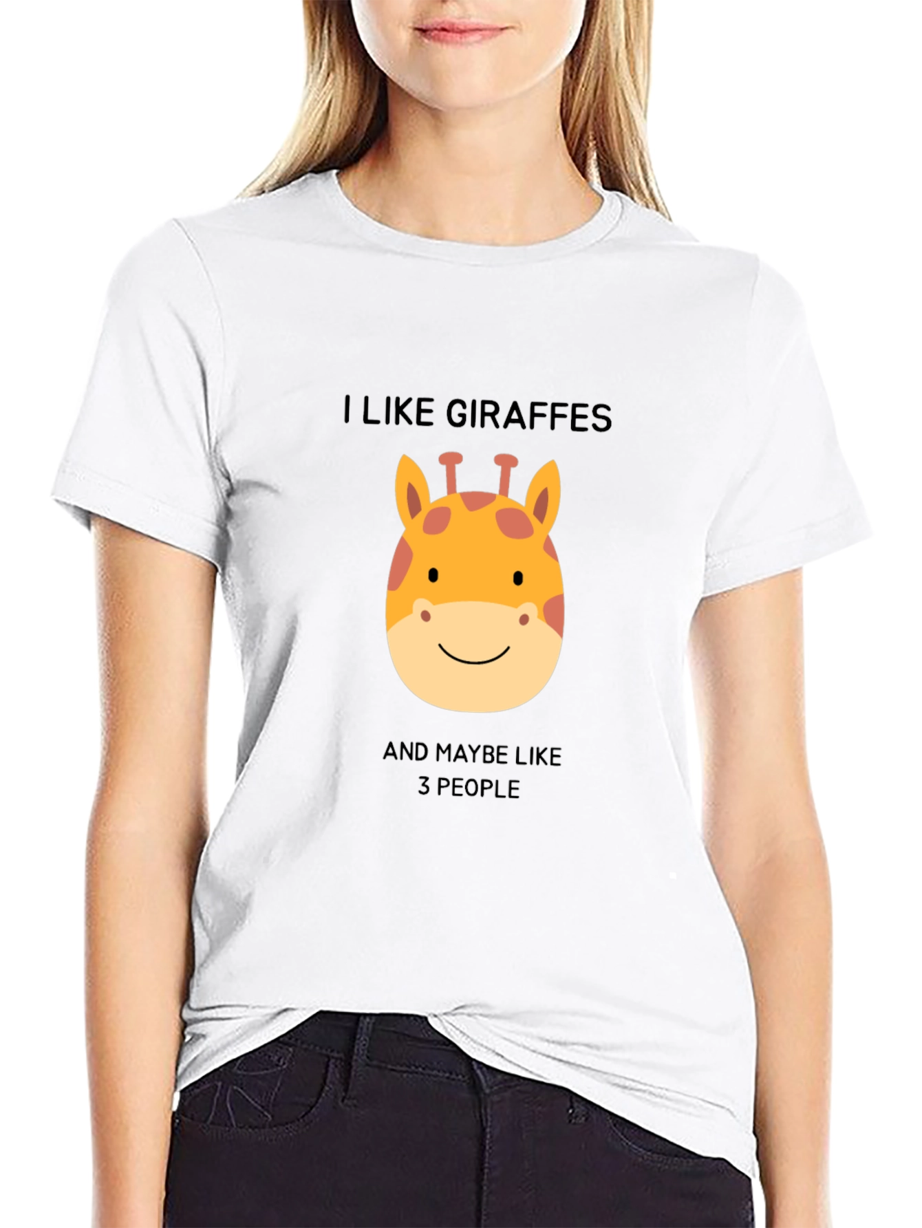 I Like Giraffes T-Shirt - Funny Animal Lover Tee