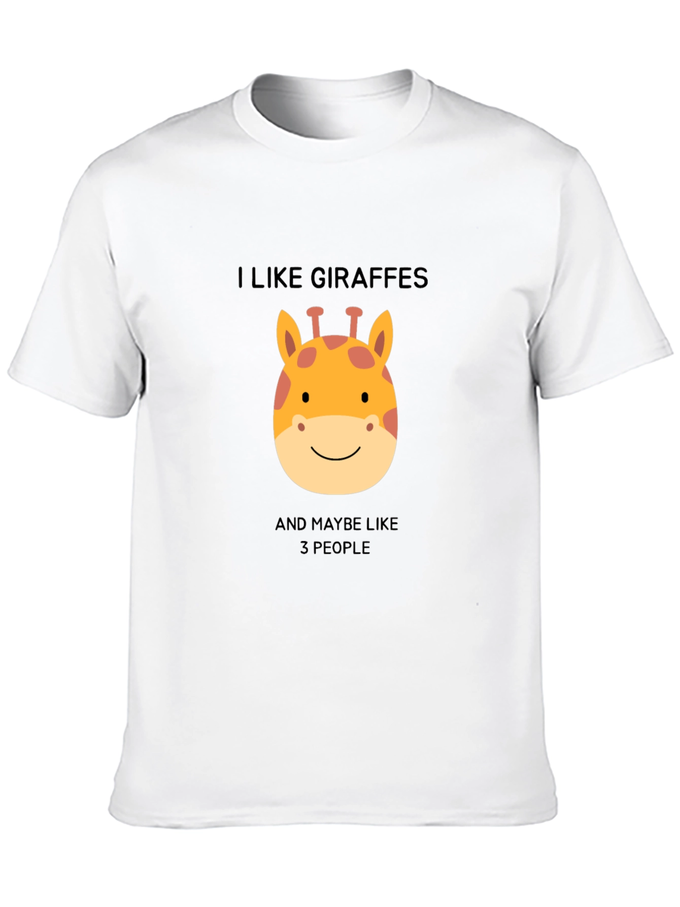 I Like Giraffes T-Shirt - Funny Animal Lover Tee