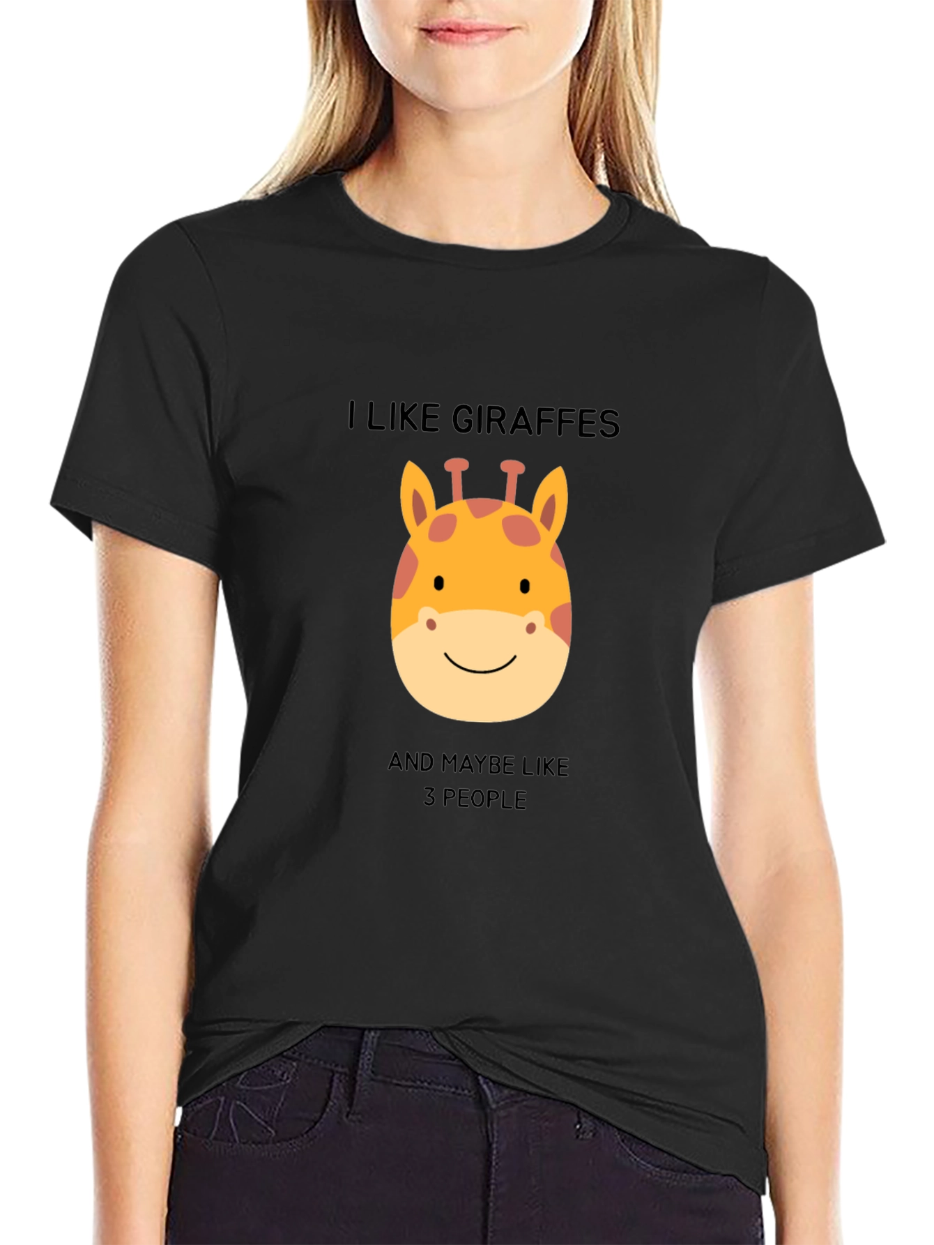 I Like Giraffes T-Shirt - Funny Animal Lover Tee