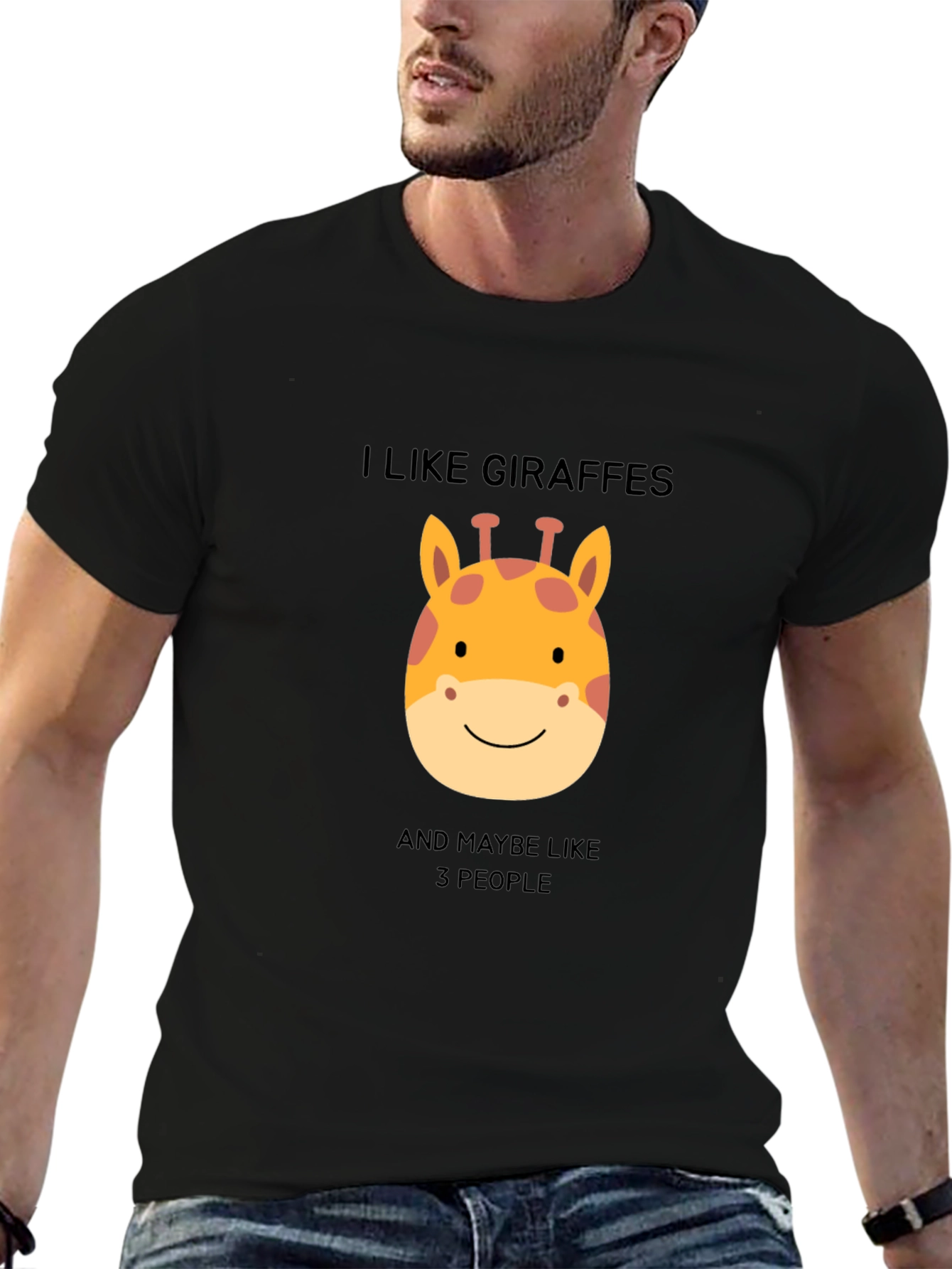 I Like Giraffes T-Shirt - Funny Animal Lover Tee