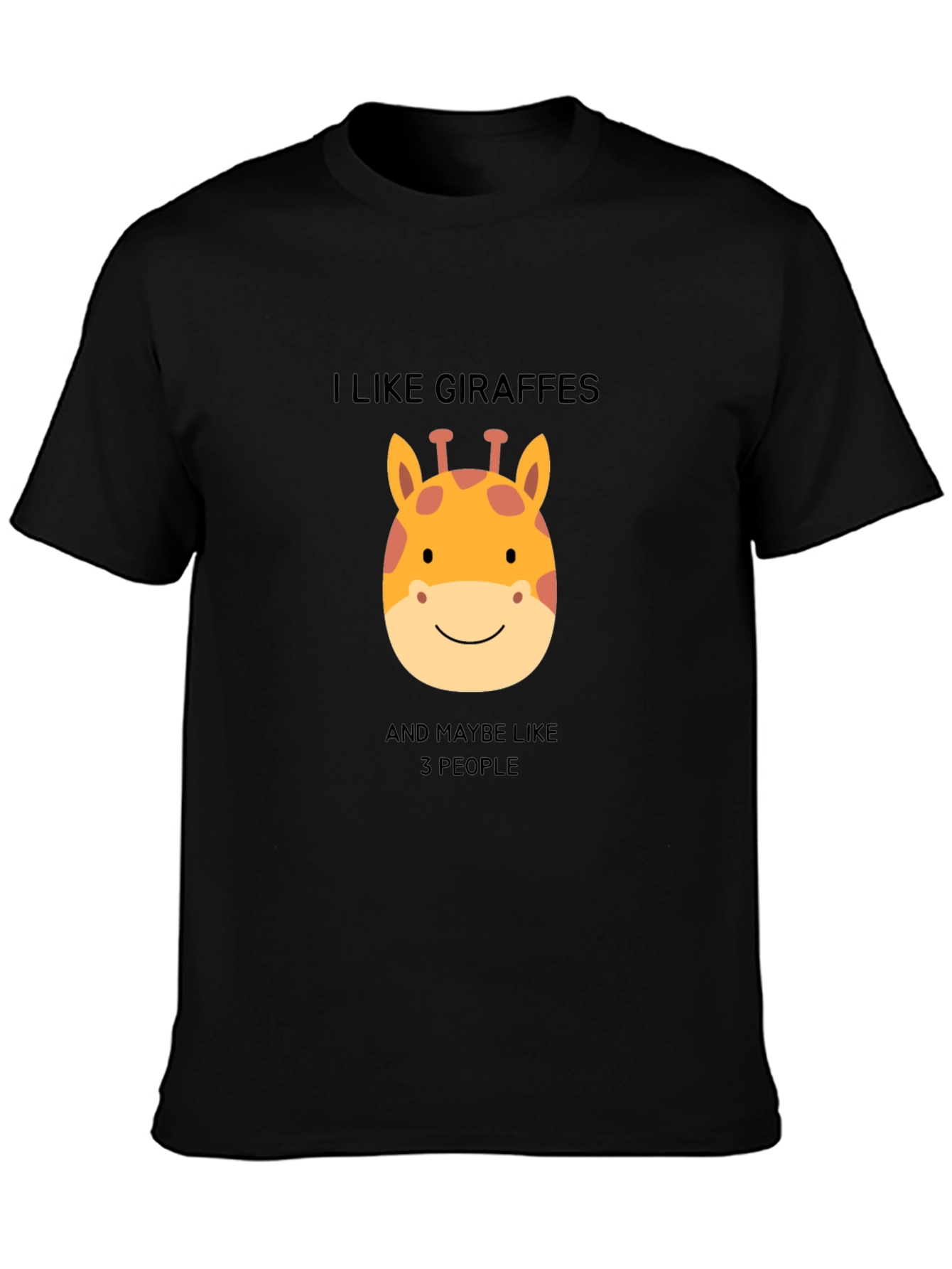 I Like Giraffes T-Shirt - Funny Animal Lover Tee
