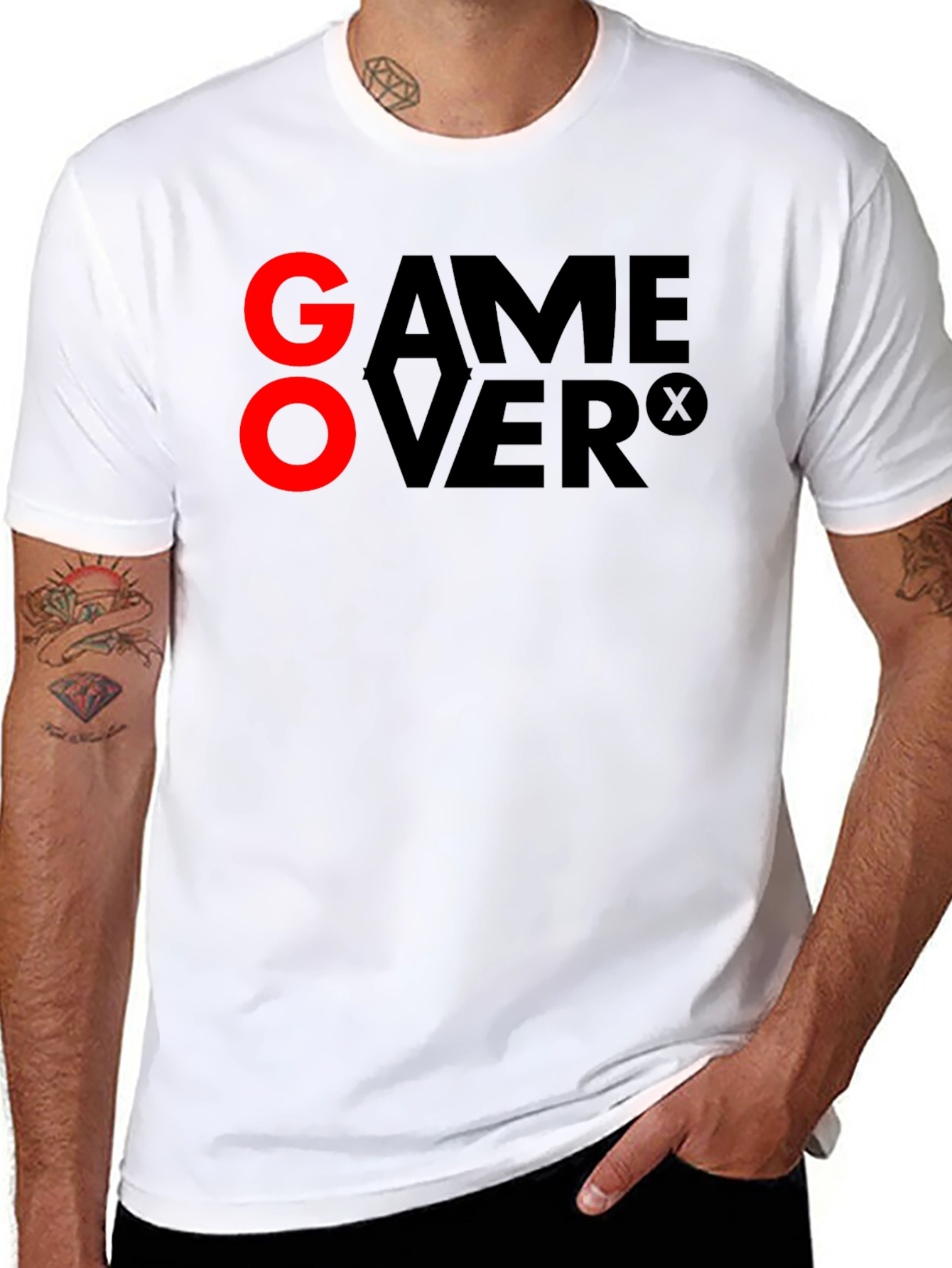 Game Over Graphic Tee - Gamer T-Shirt