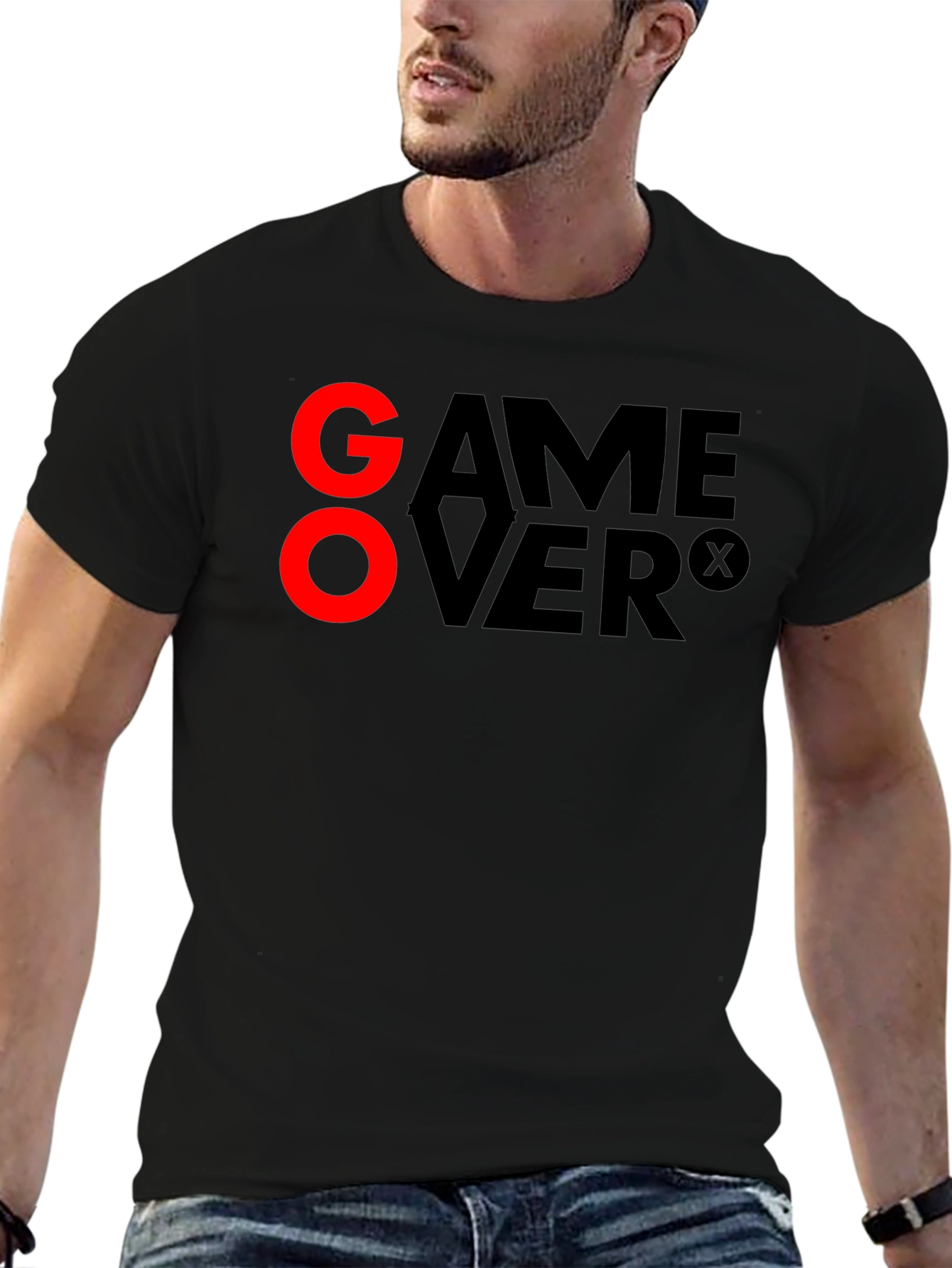 Game Over Graphic Tee - Gamer T-Shirt