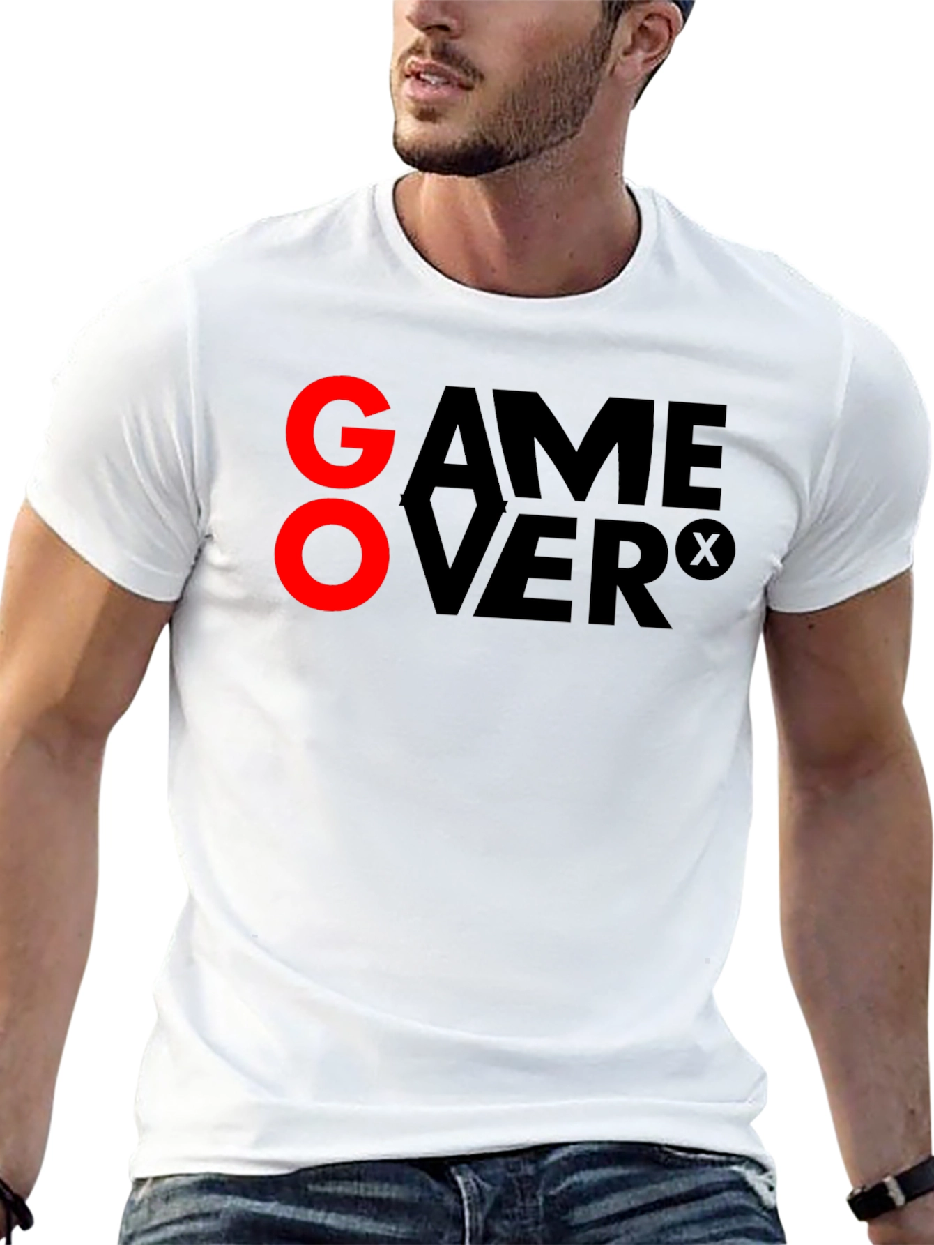 Game Over Graphic Tee - Gamer T-Shirt