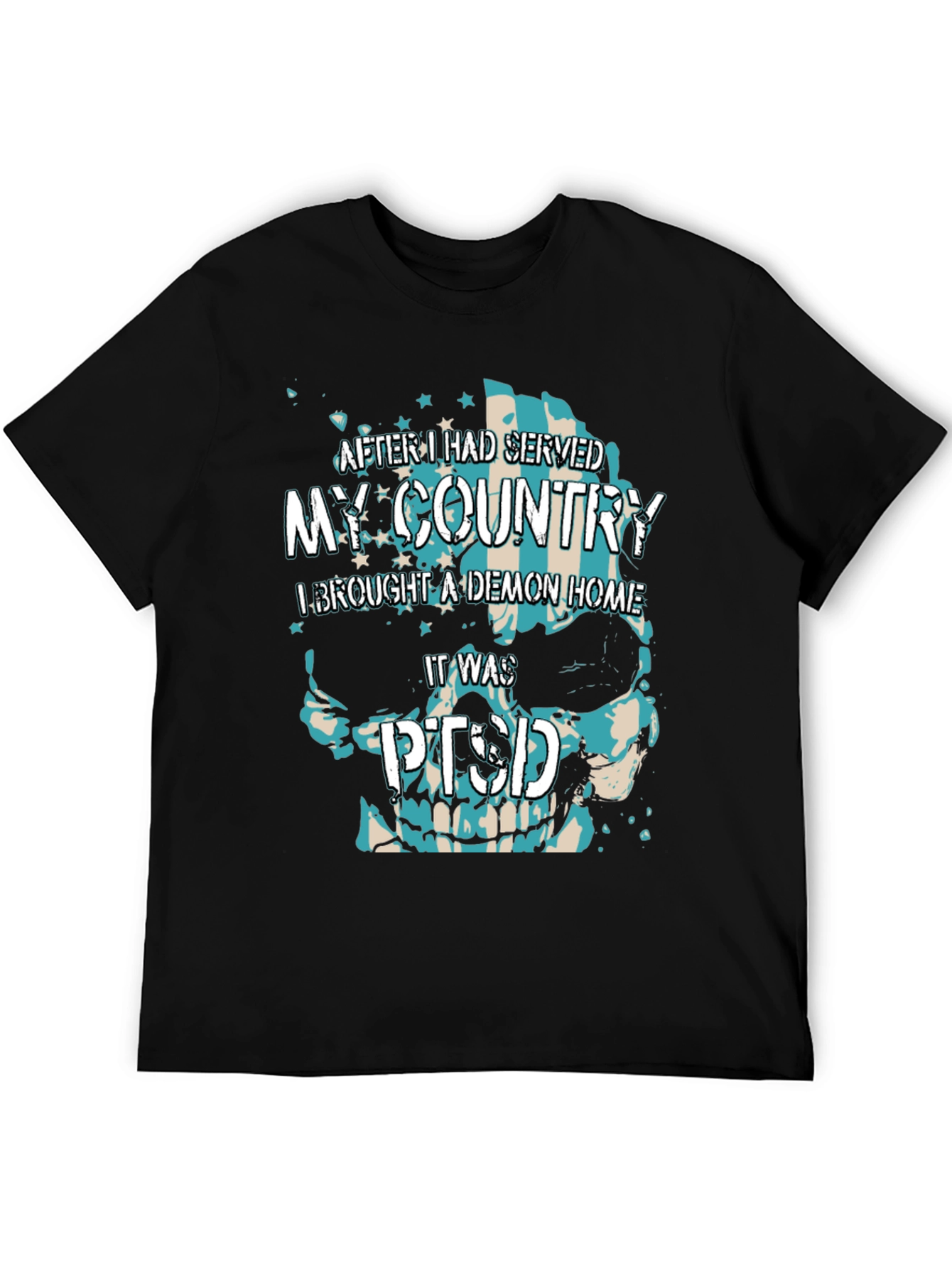 Patriotic PTSD Awareness T-Shirt