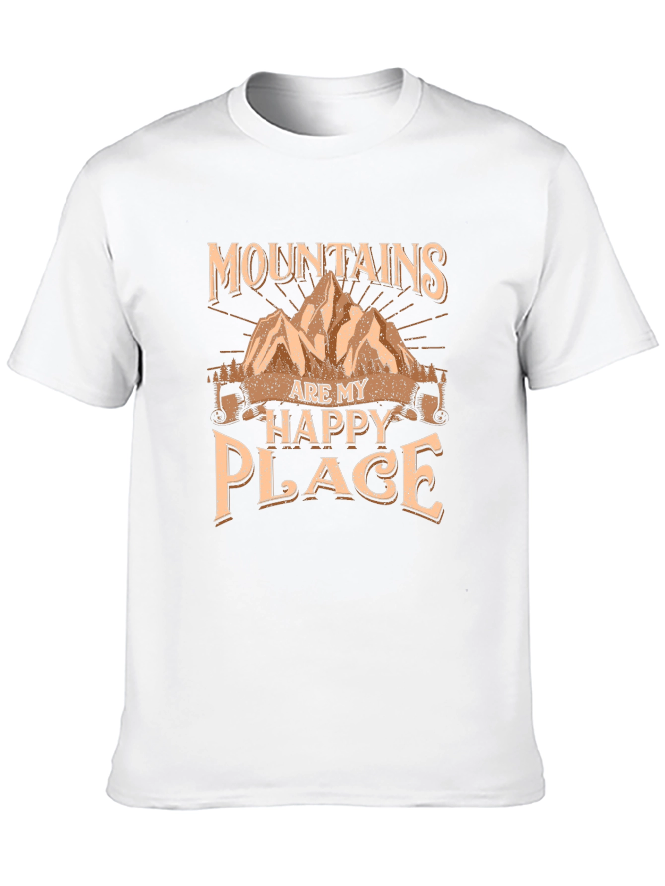 Mountains are My Happy Place Graphic Tee