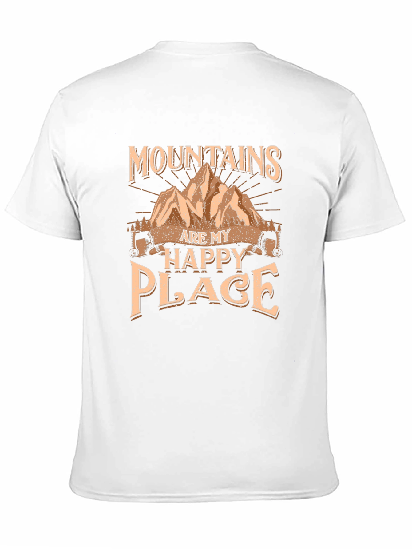 Mountains are My Happy Place Graphic Tee